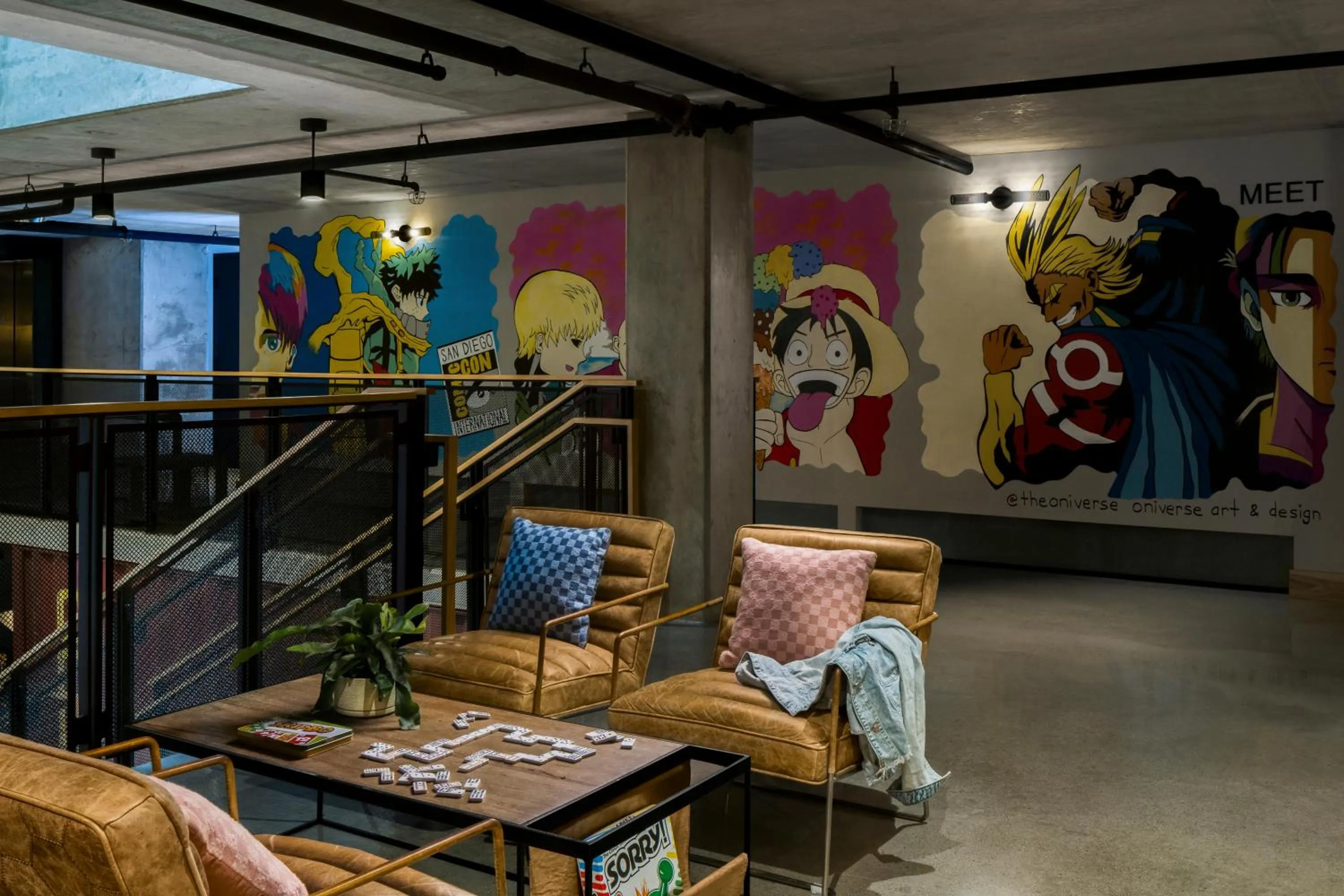 Game Room in Moxy San Diego Gaslamp Quarter