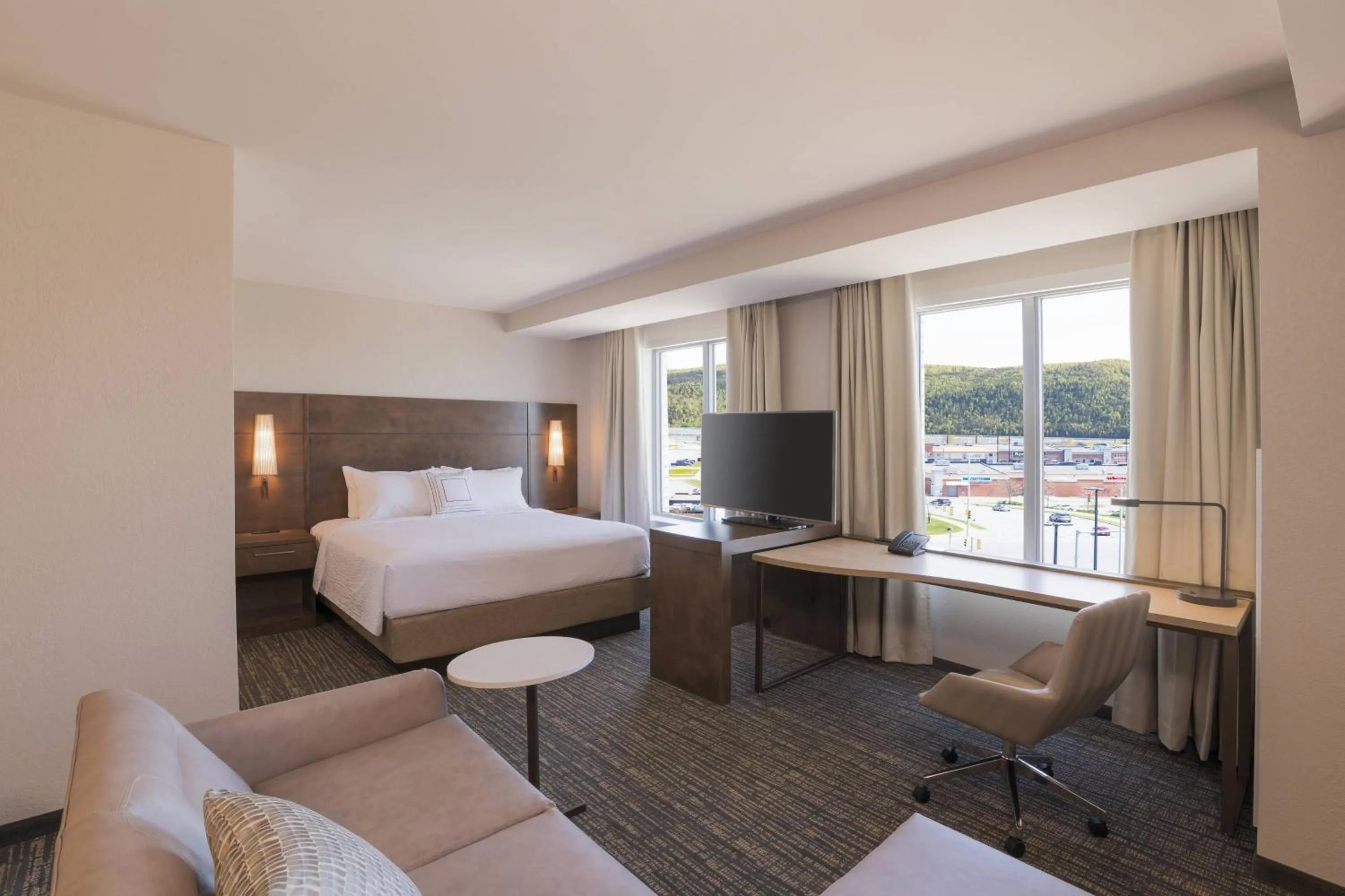 Photo of the whole room, Bed in Residence Inn by Marriott Halifax Dartmouth