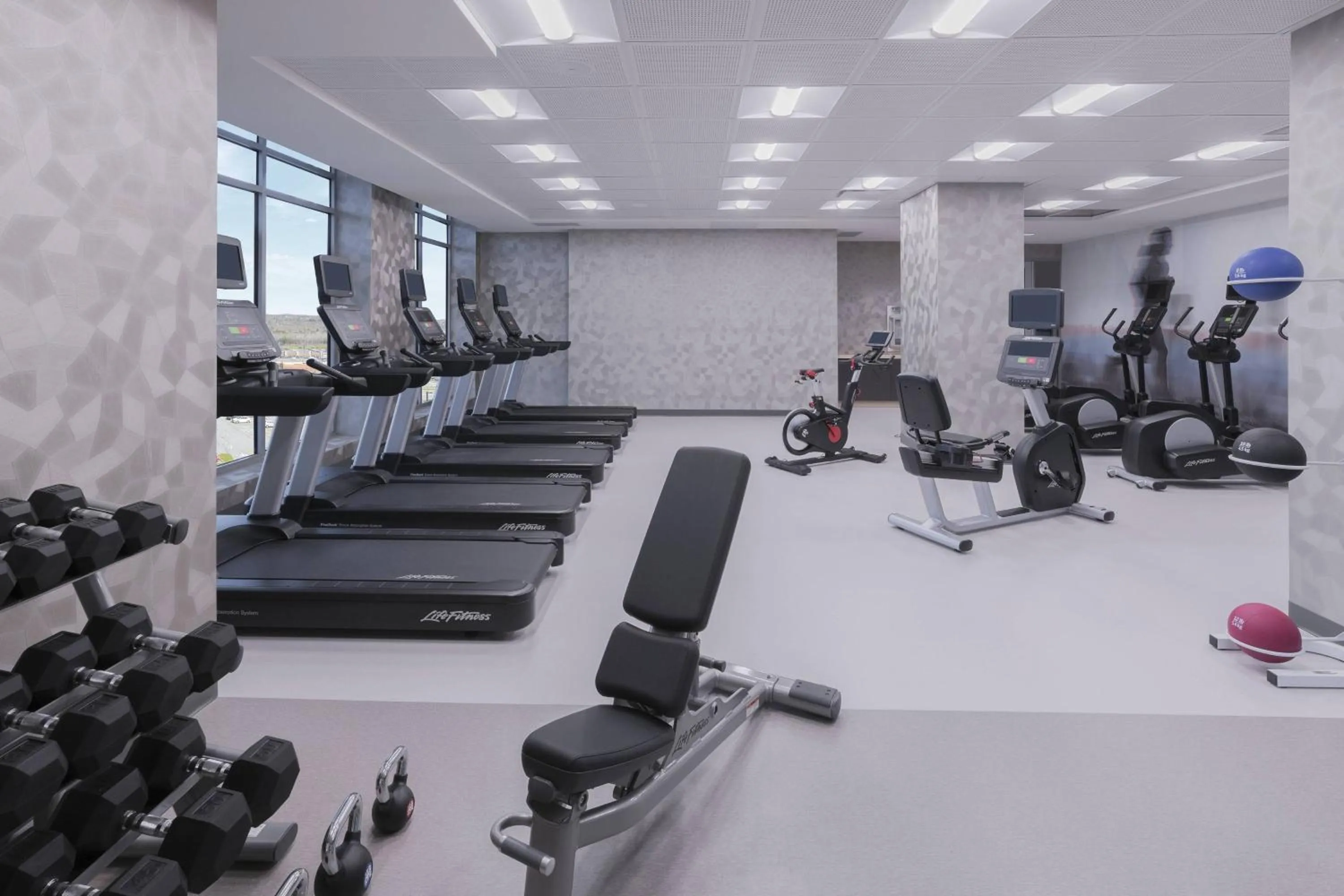 Fitness centre/facilities in Residence Inn by Marriott Halifax Dartmouth