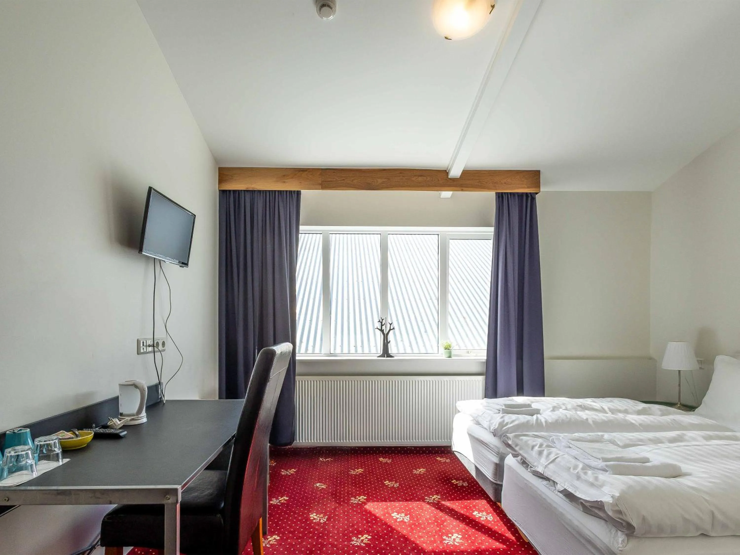 Bed in Hótel Húsavík