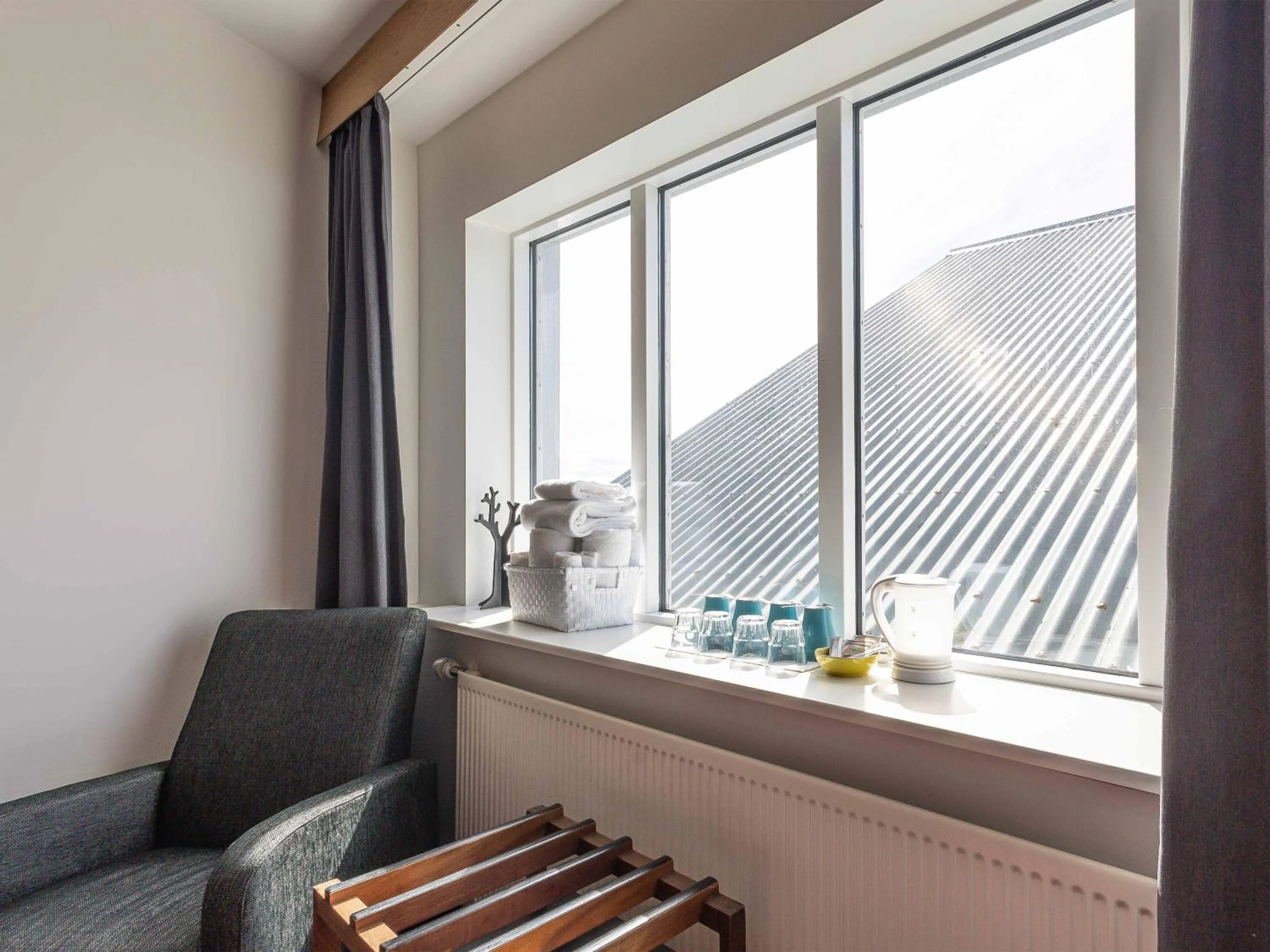 Coffee/tea facilities in Hótel Húsavík