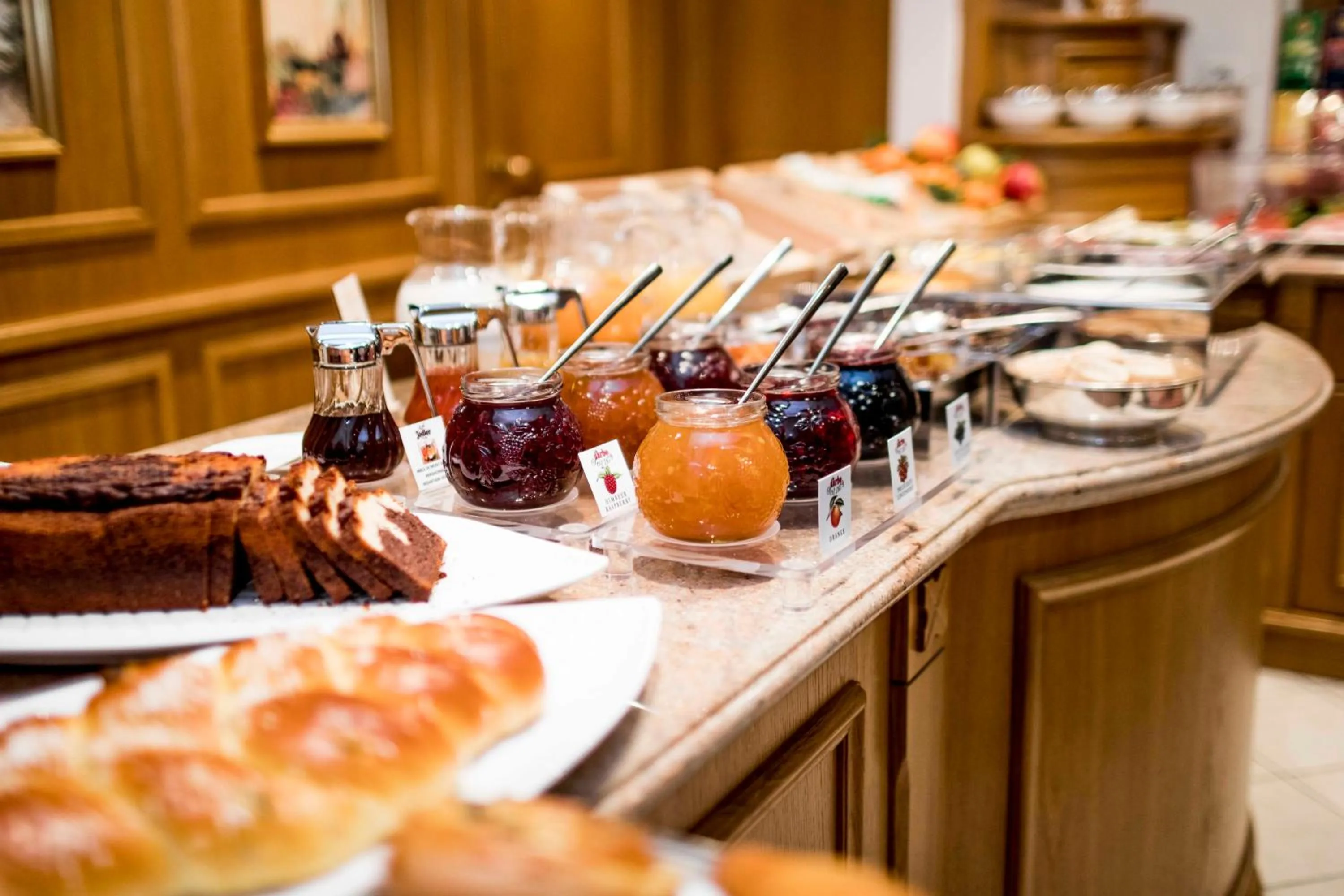 Food close-up in Hotel Genziana
