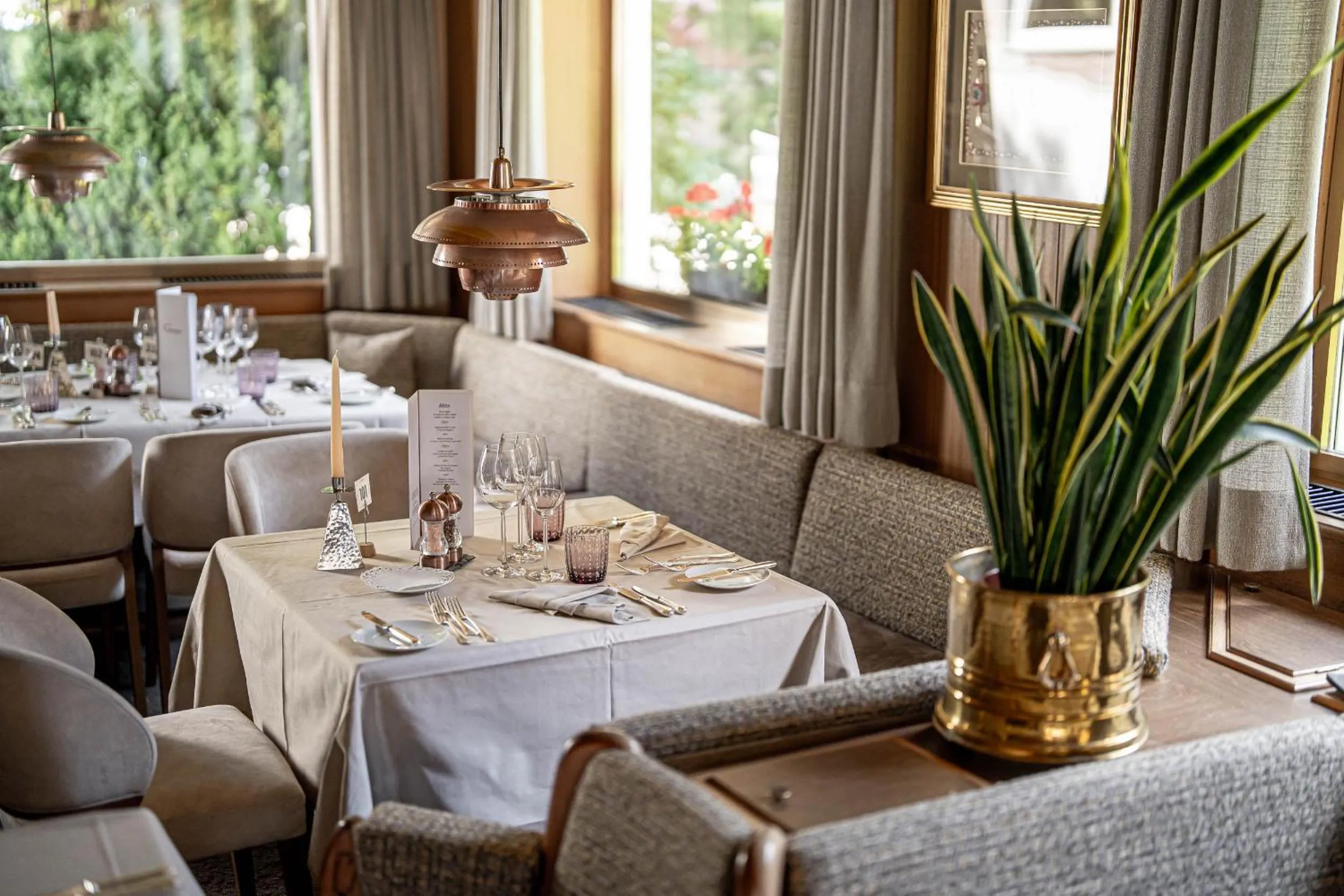 Restaurant/places to eat in Hotel Genziana