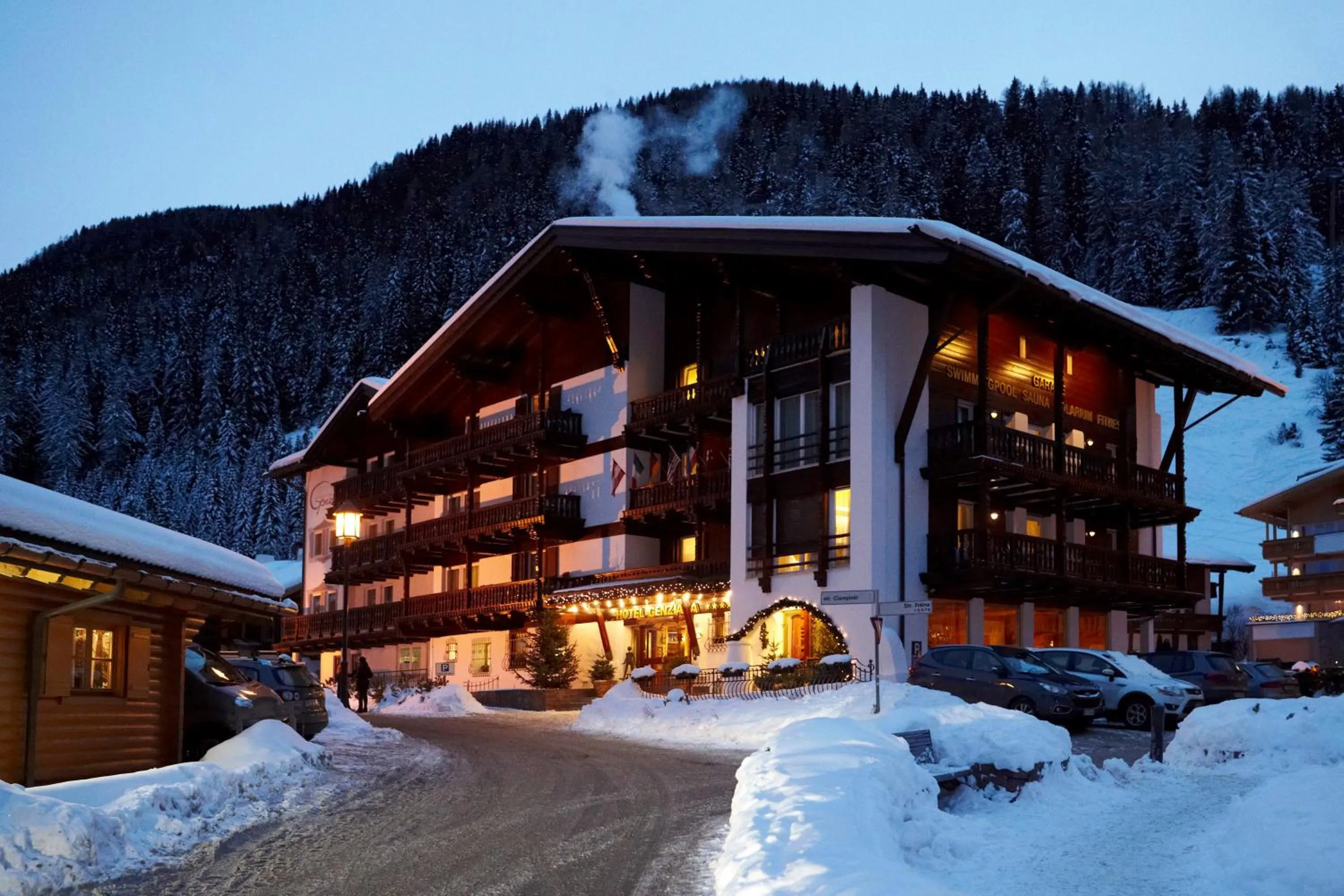 Property building in Hotel Genziana