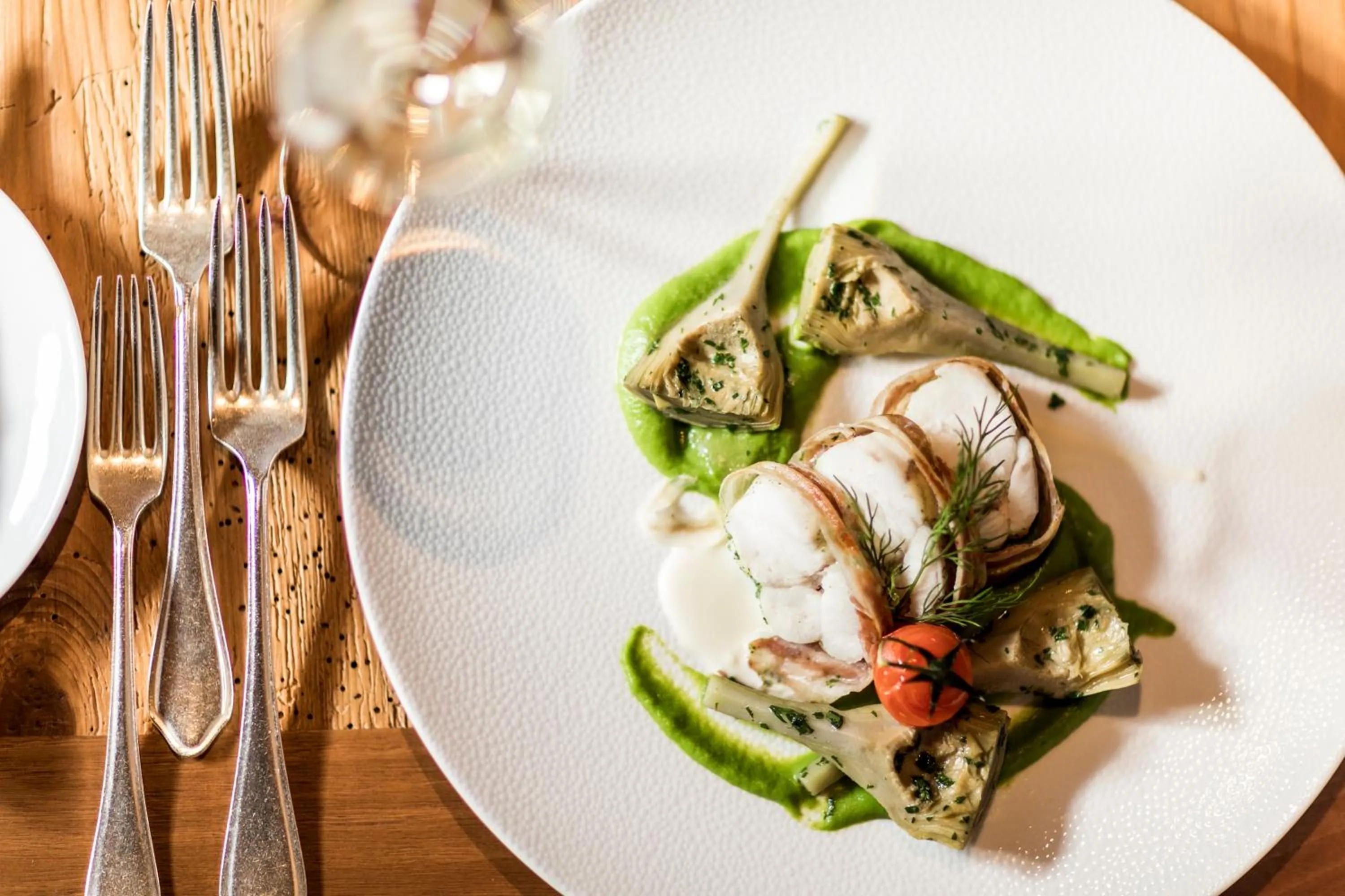 Food close-up in Hotel Genziana