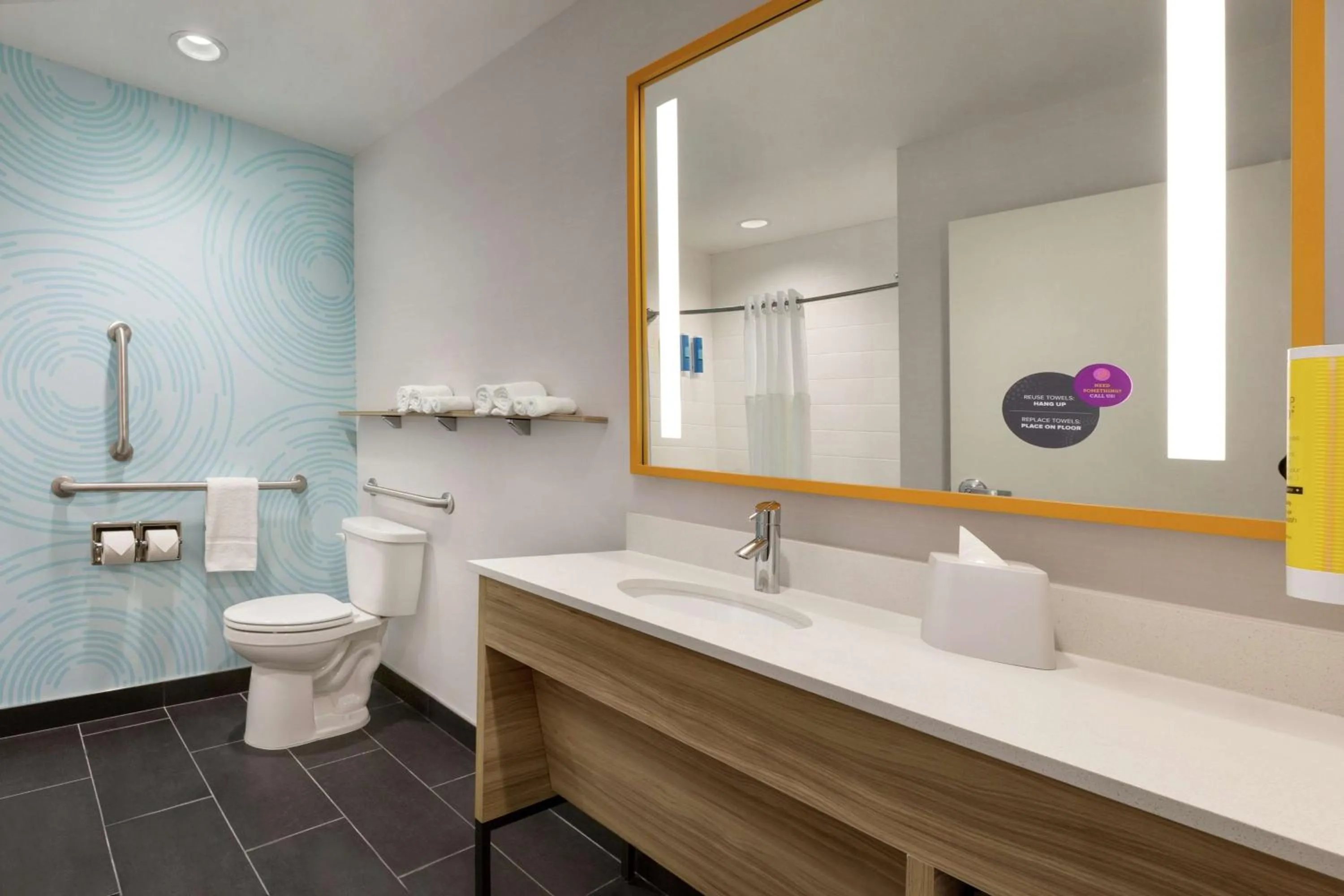 Bathroom in Tru by Hilton Webster Houston NASA