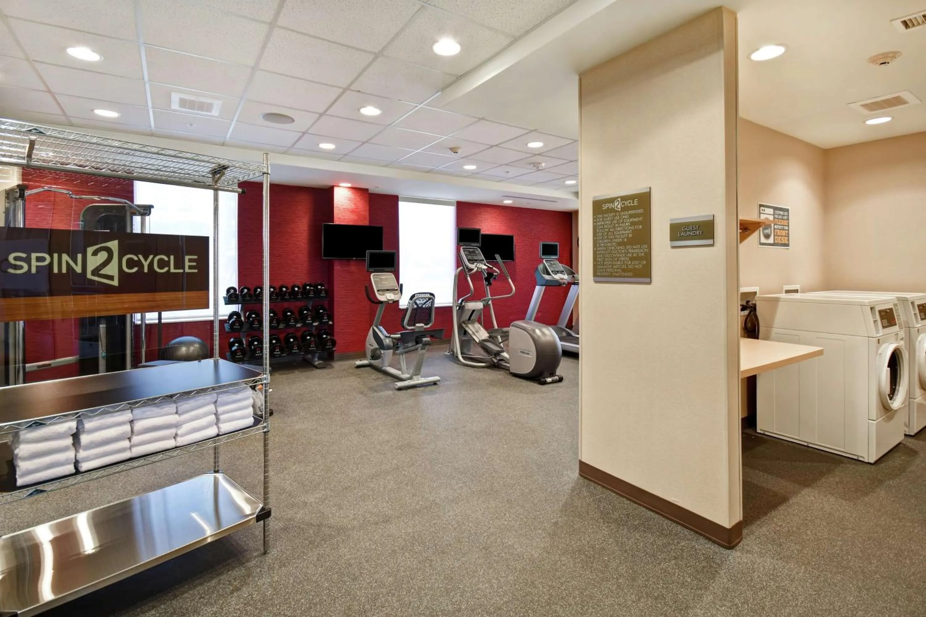 Fitness centre/facilities in Home2 Suites by Hilton Gilbert