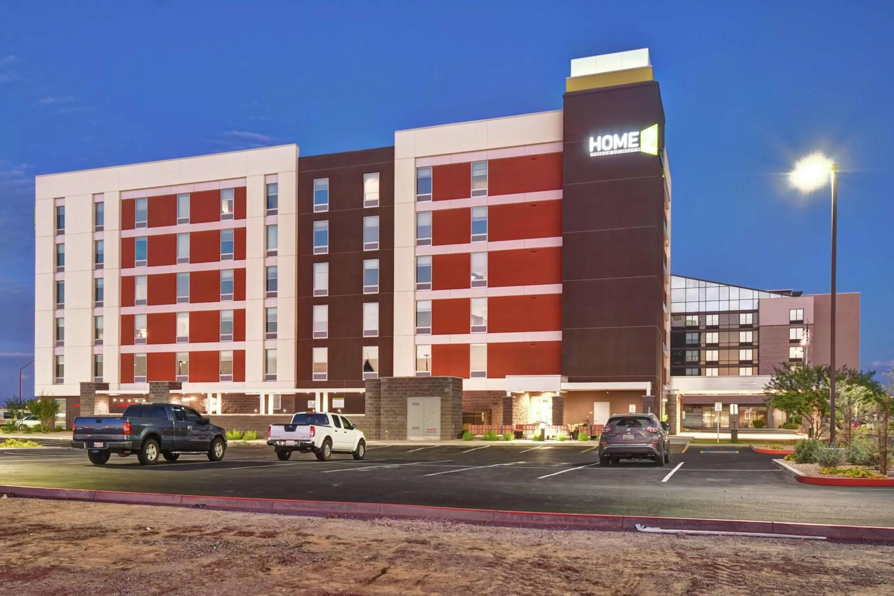 Property building in Home2 Suites by Hilton Gilbert