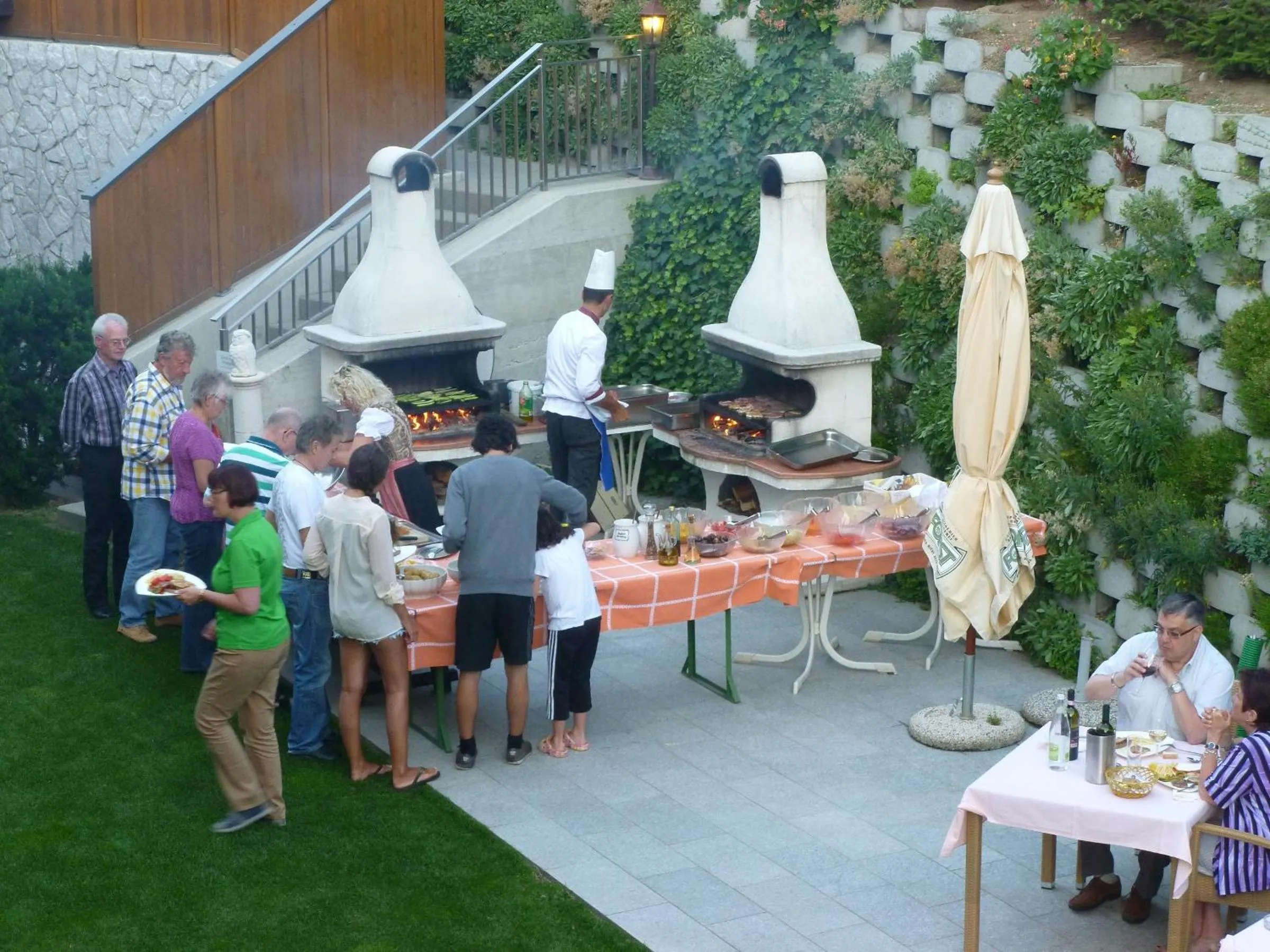 BBQ facilities in Hotel Hubertushof