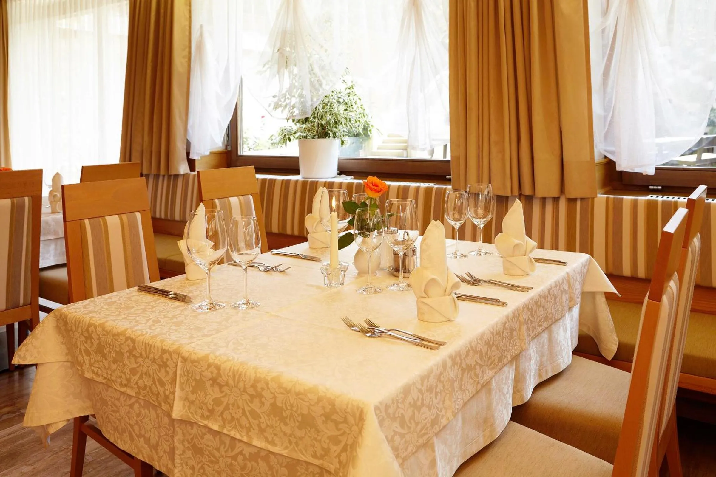 Food and drinks in Hotel Hubertushof