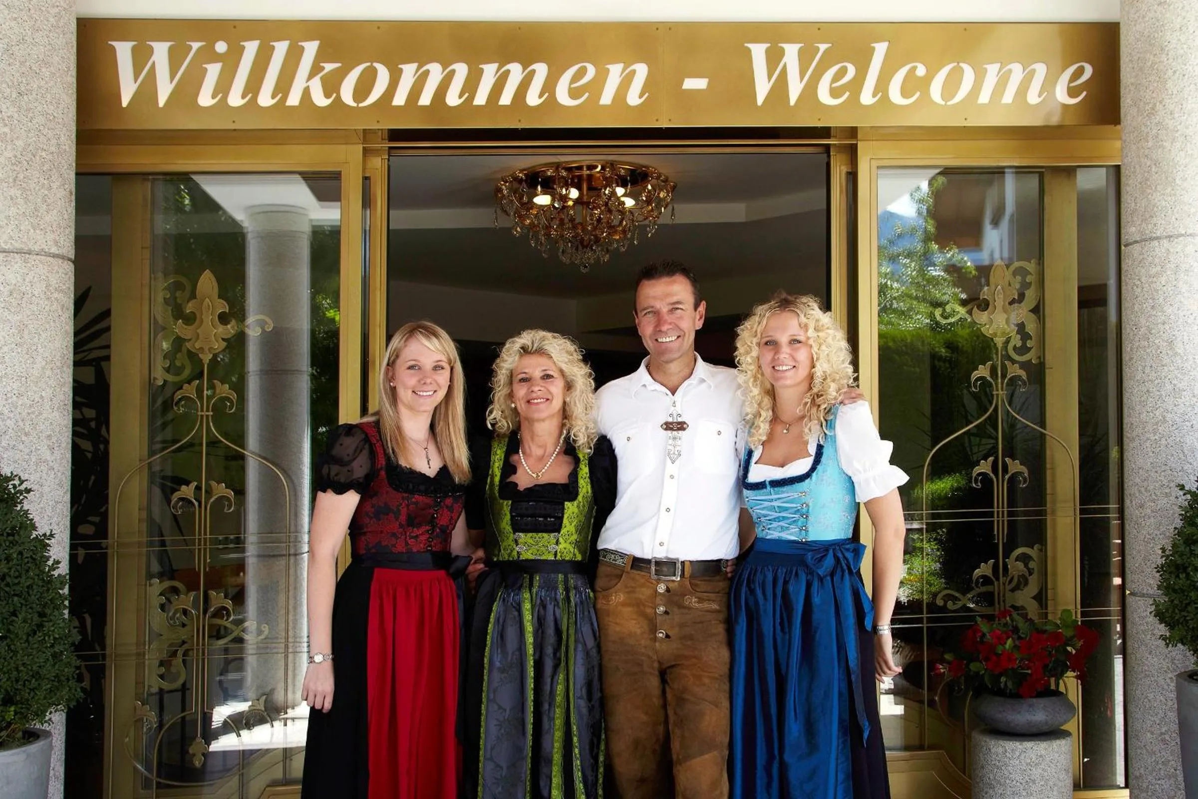 Family in Hotel Hubertushof