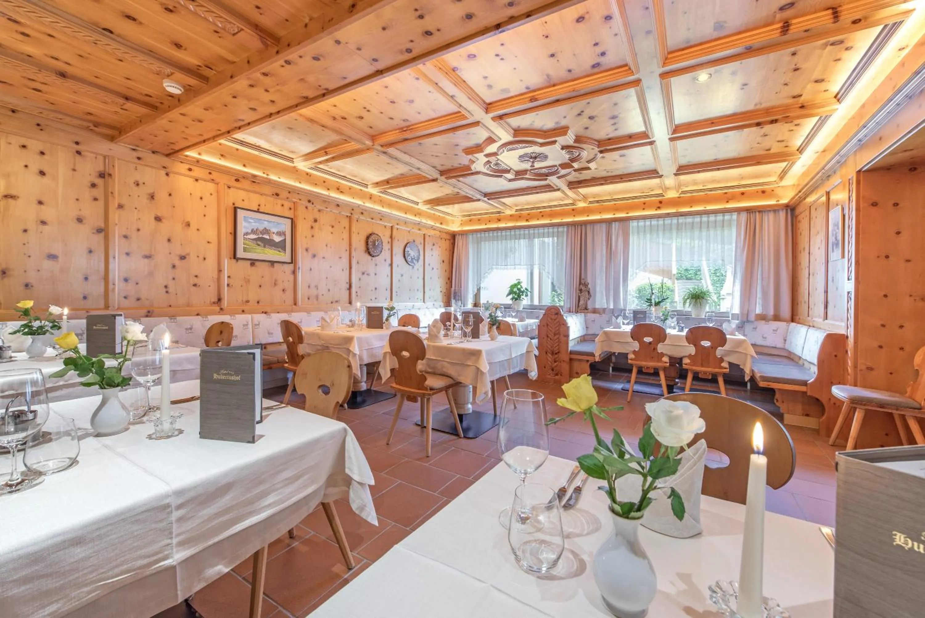 Restaurant/places to eat in Hotel Hubertushof