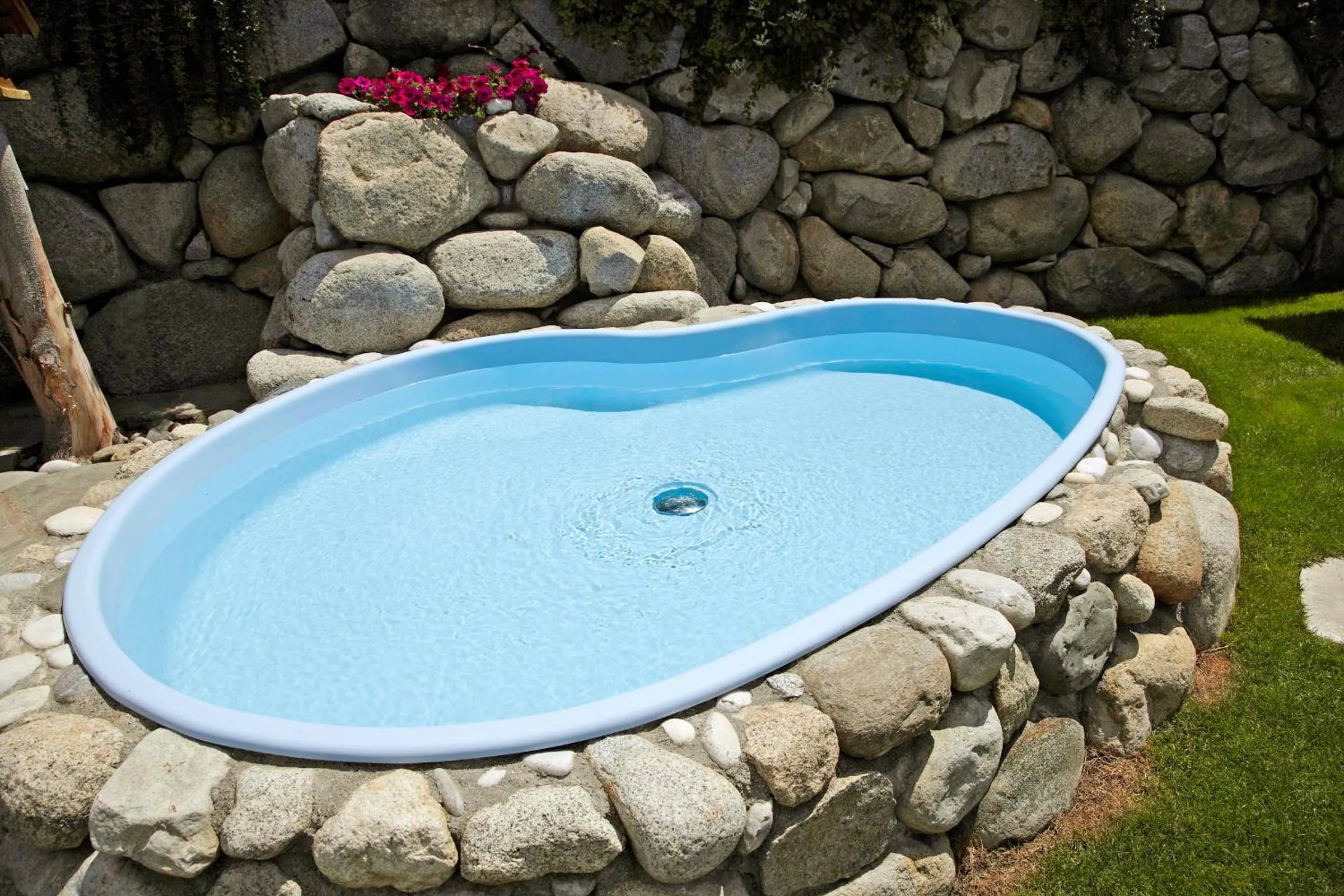 Swimming pool in Hotel Hubertushof