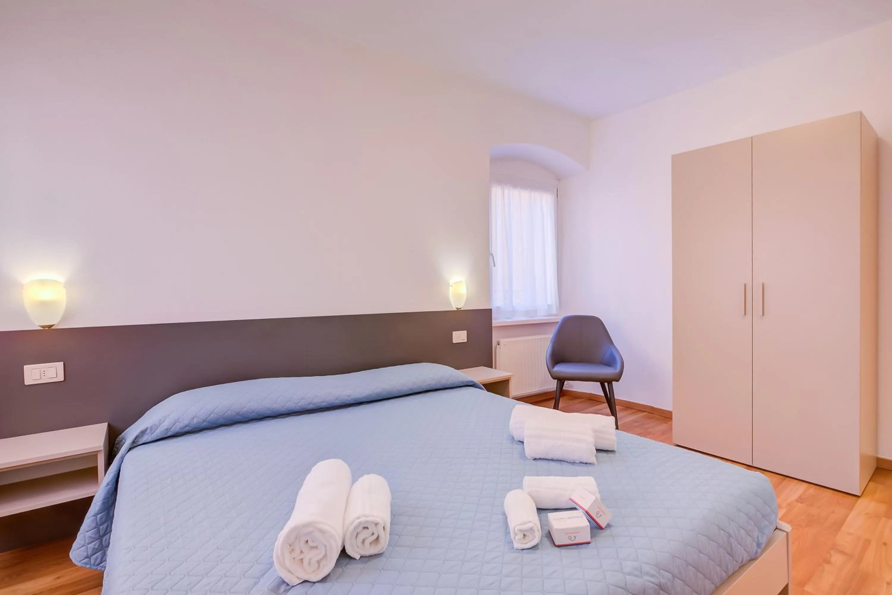 Bedroom, Bed in Casa Alpino