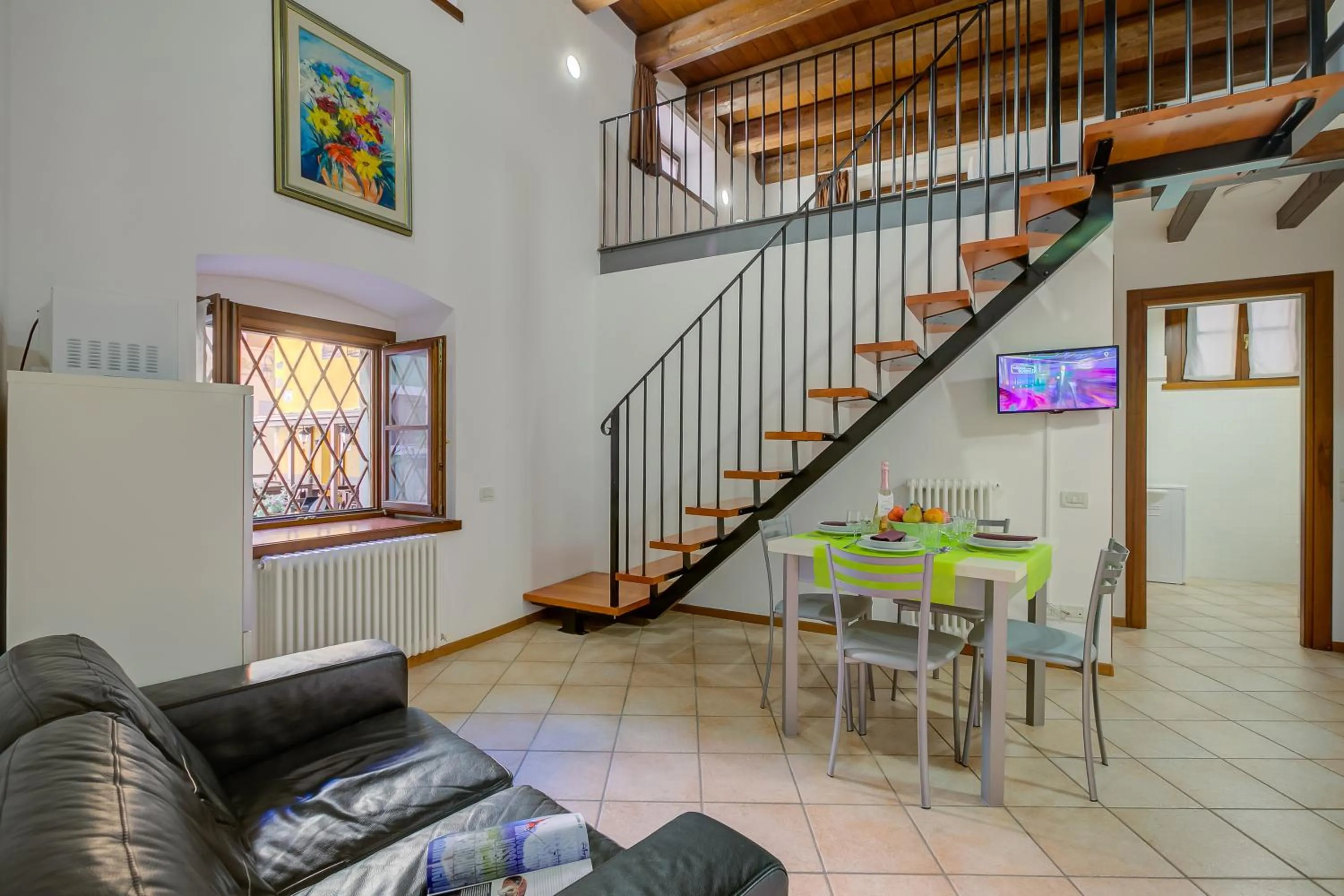 Living room in Casa Alpino