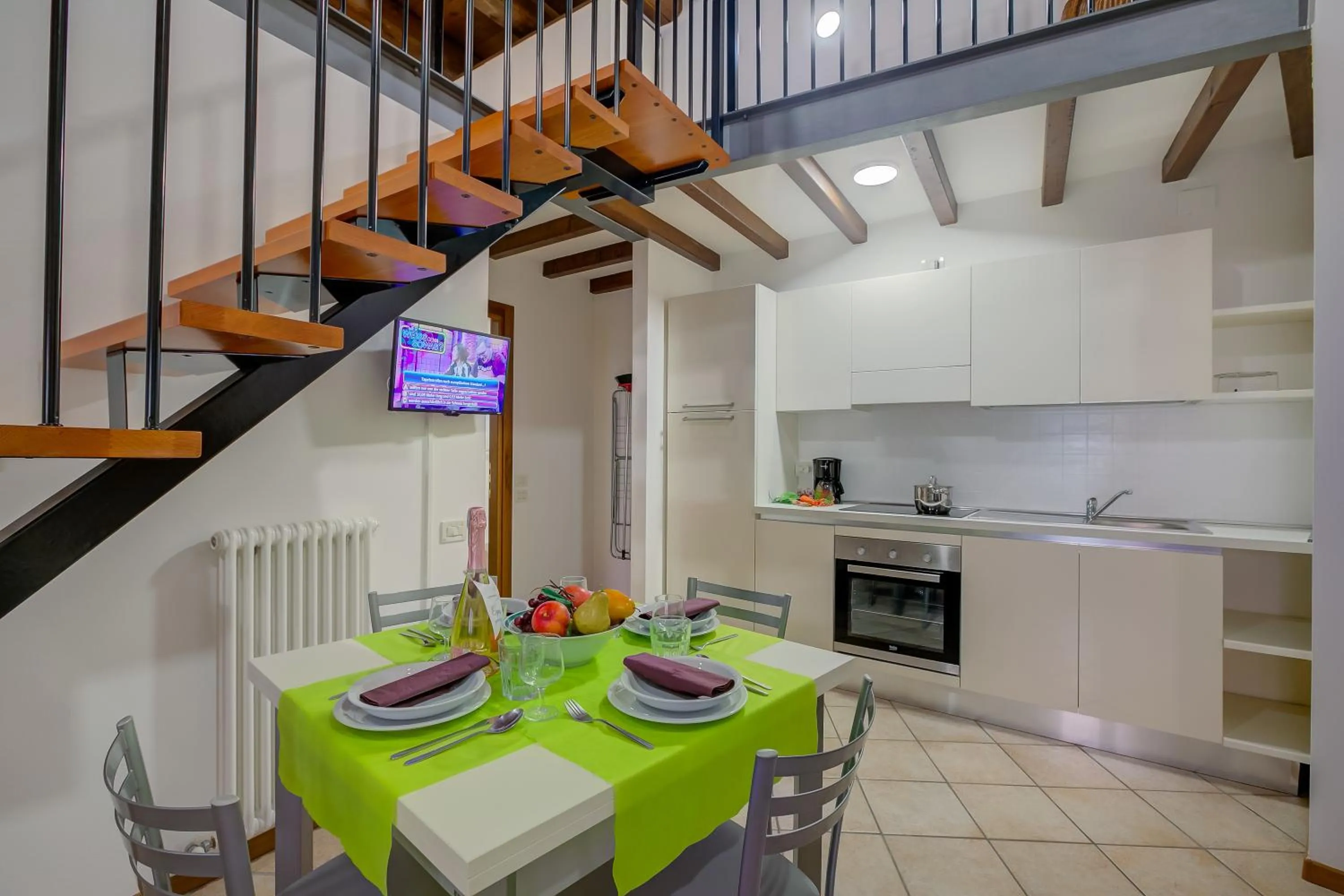 Kitchen or kitchenette in Casa Alpino