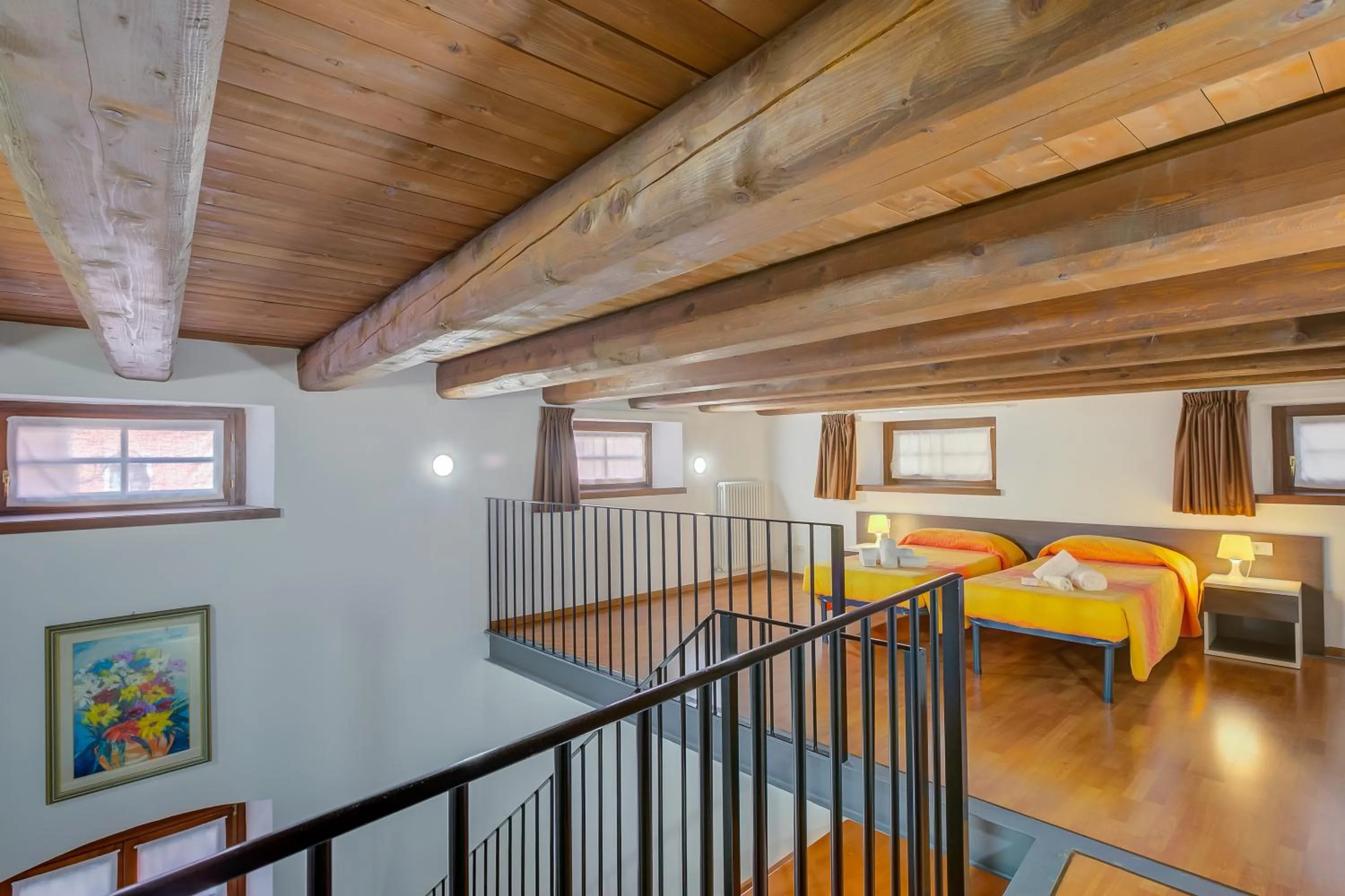 Bedroom, Bed in Casa Alpino