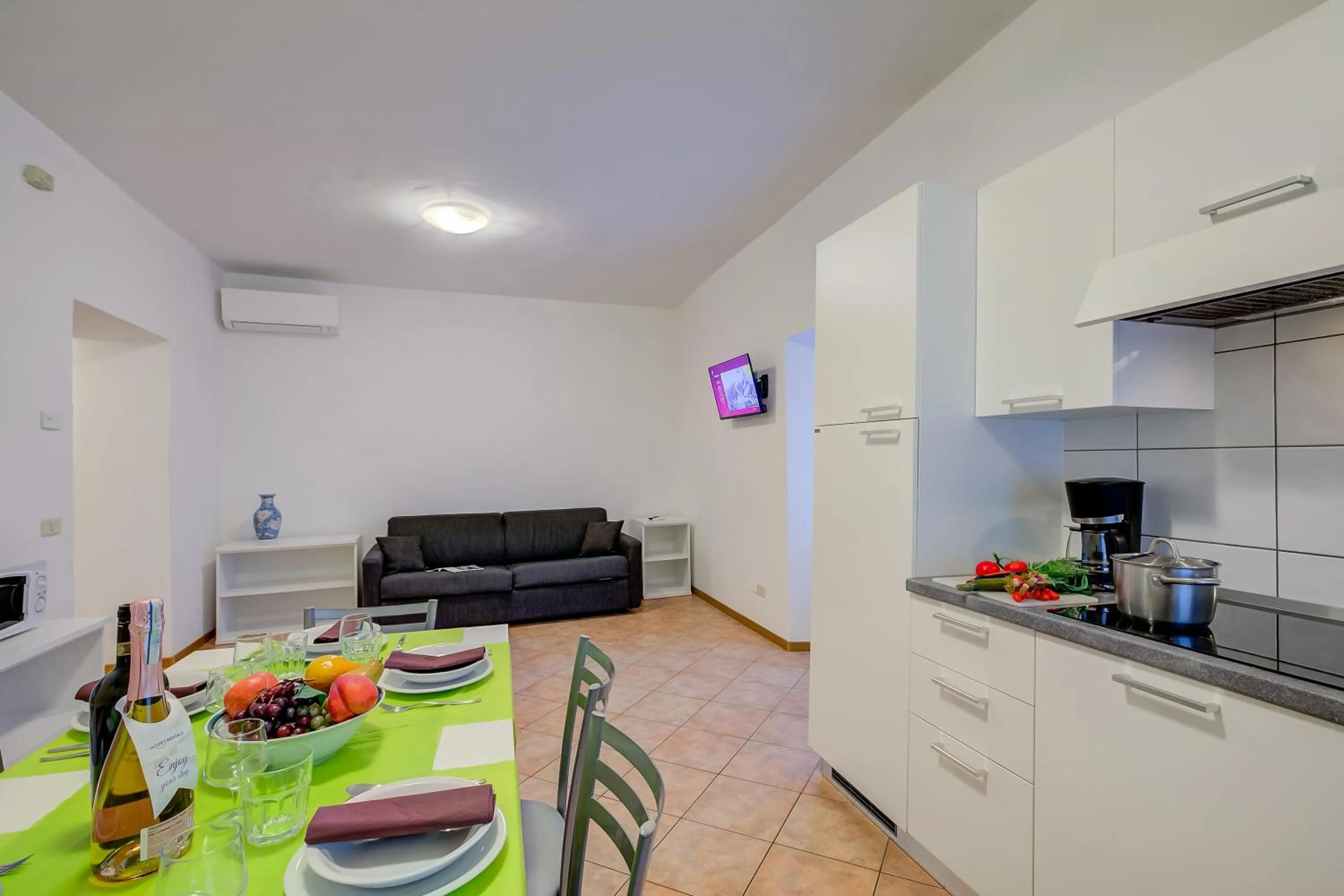 Kitchen or kitchenette in Casa Alpino