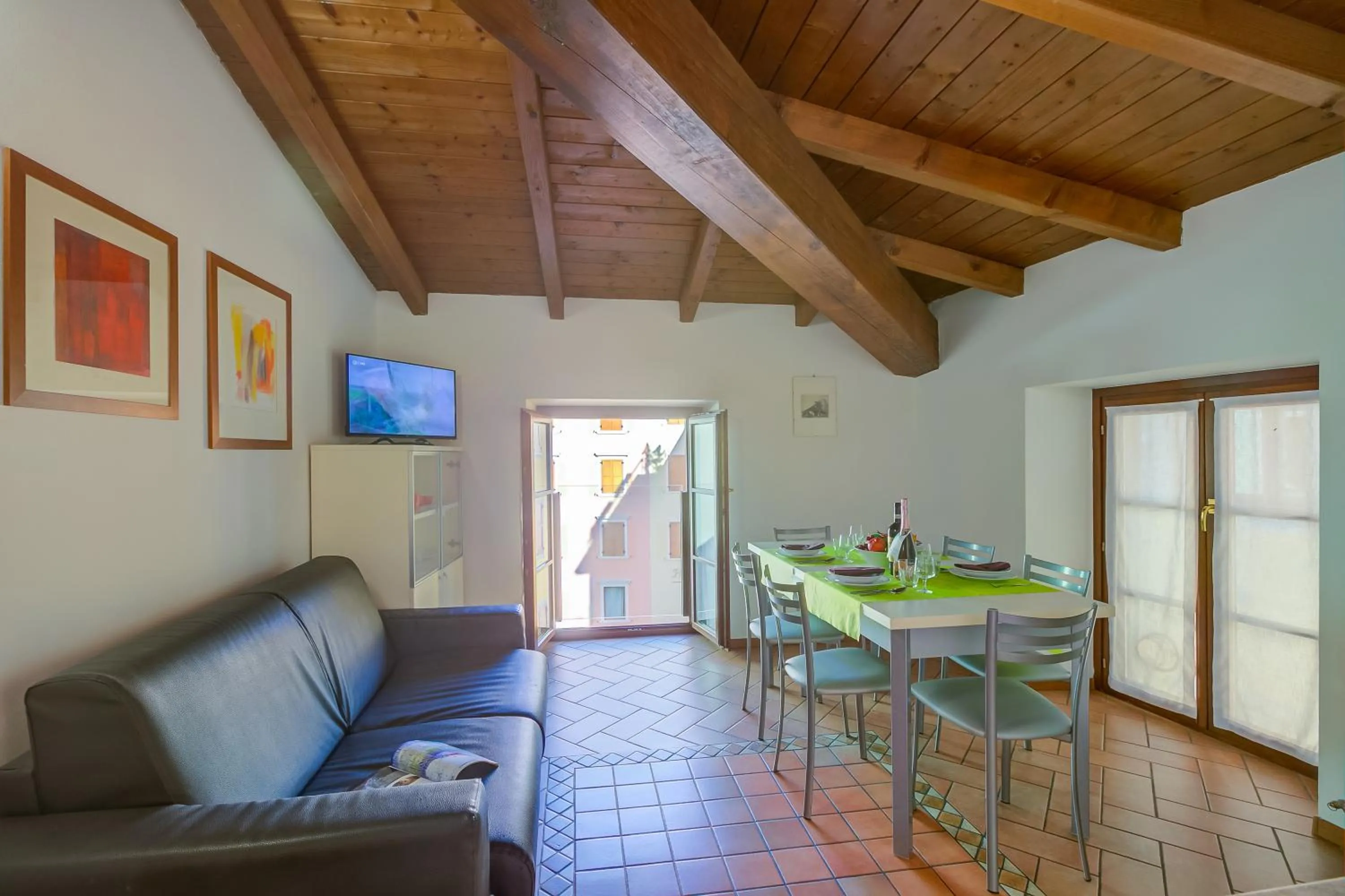 Living room in Casa Alpino