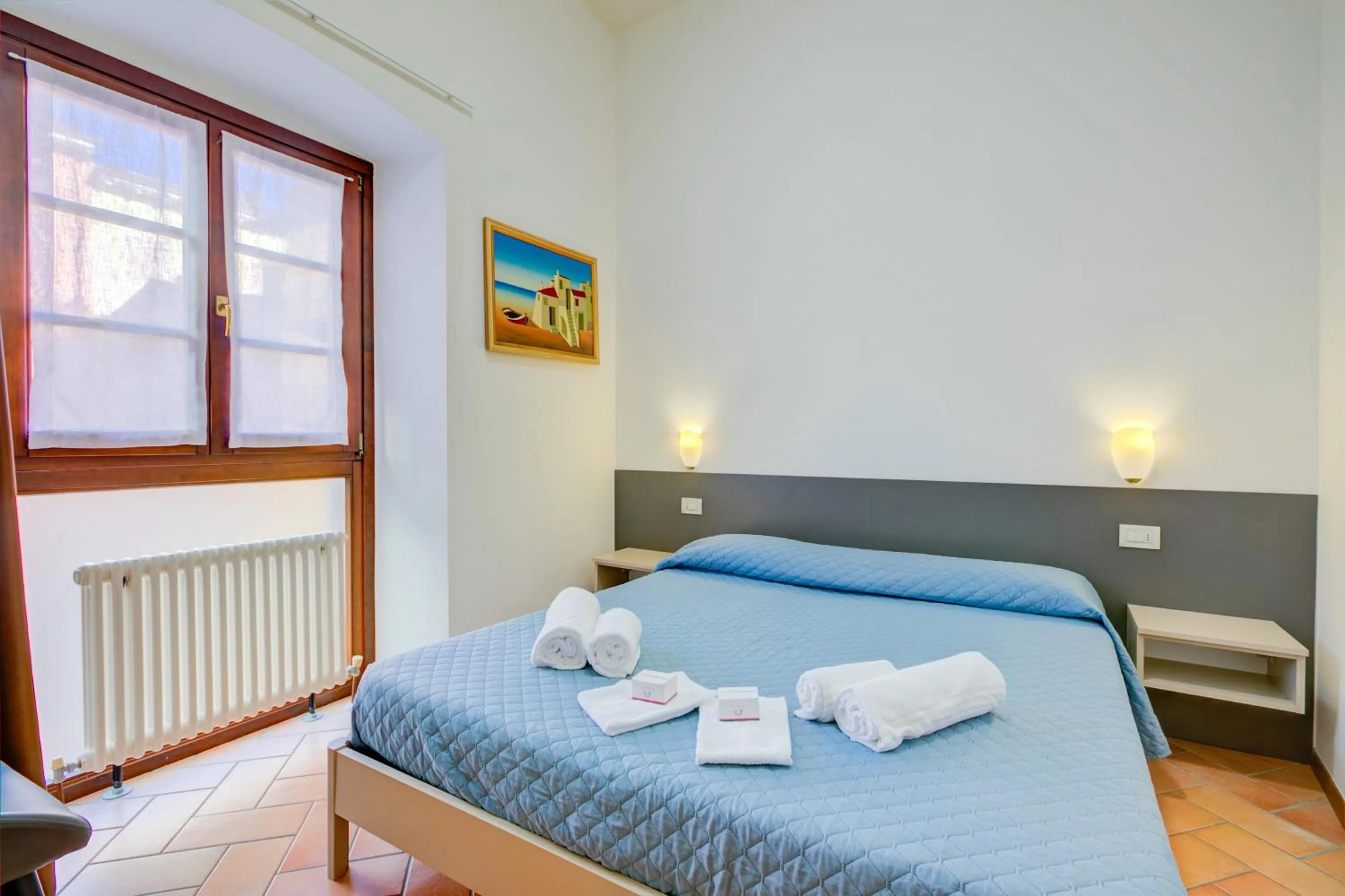 Bedroom, Bed in Casa Alpino