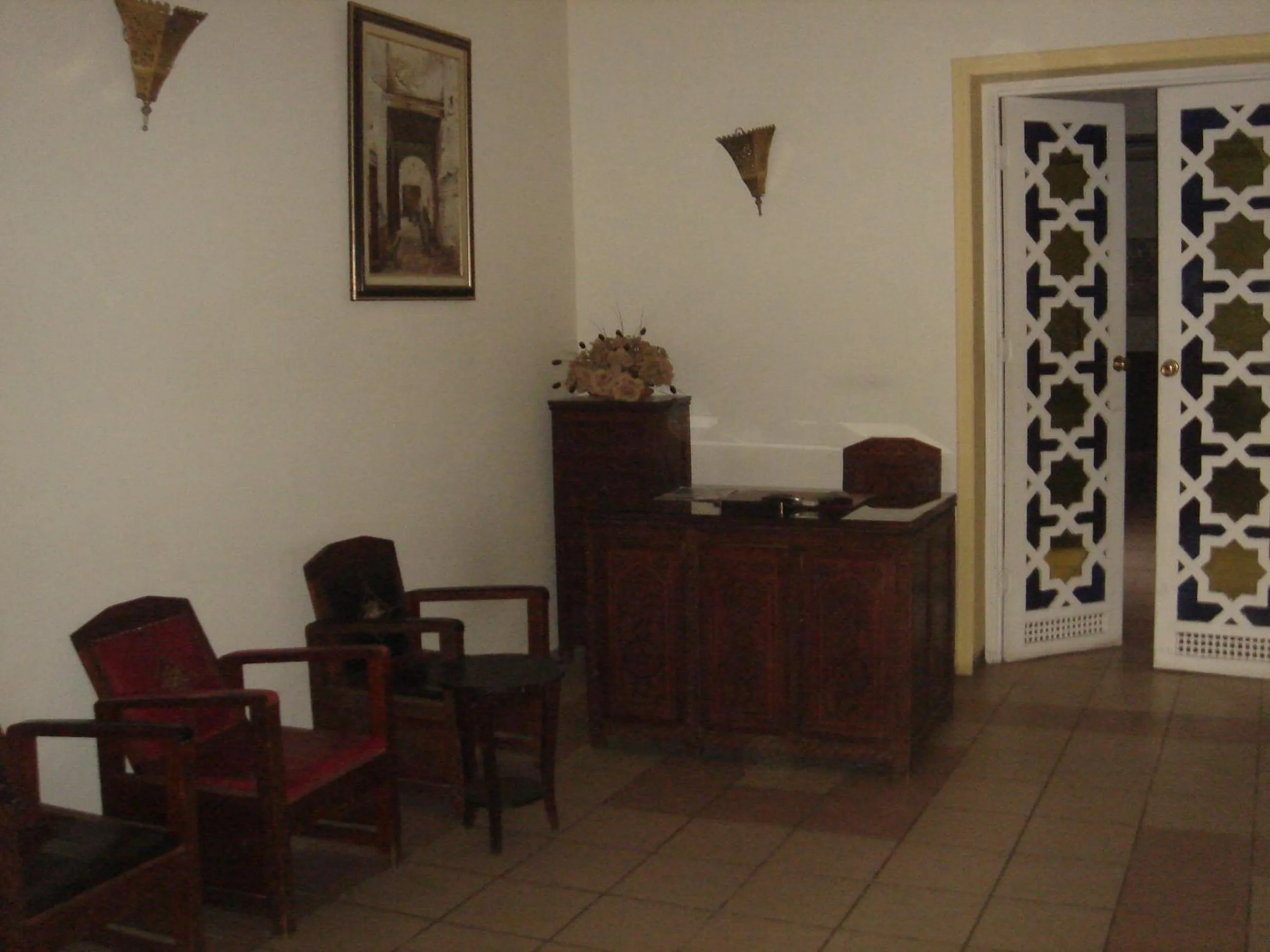 Seating area in Hôtel Olympic