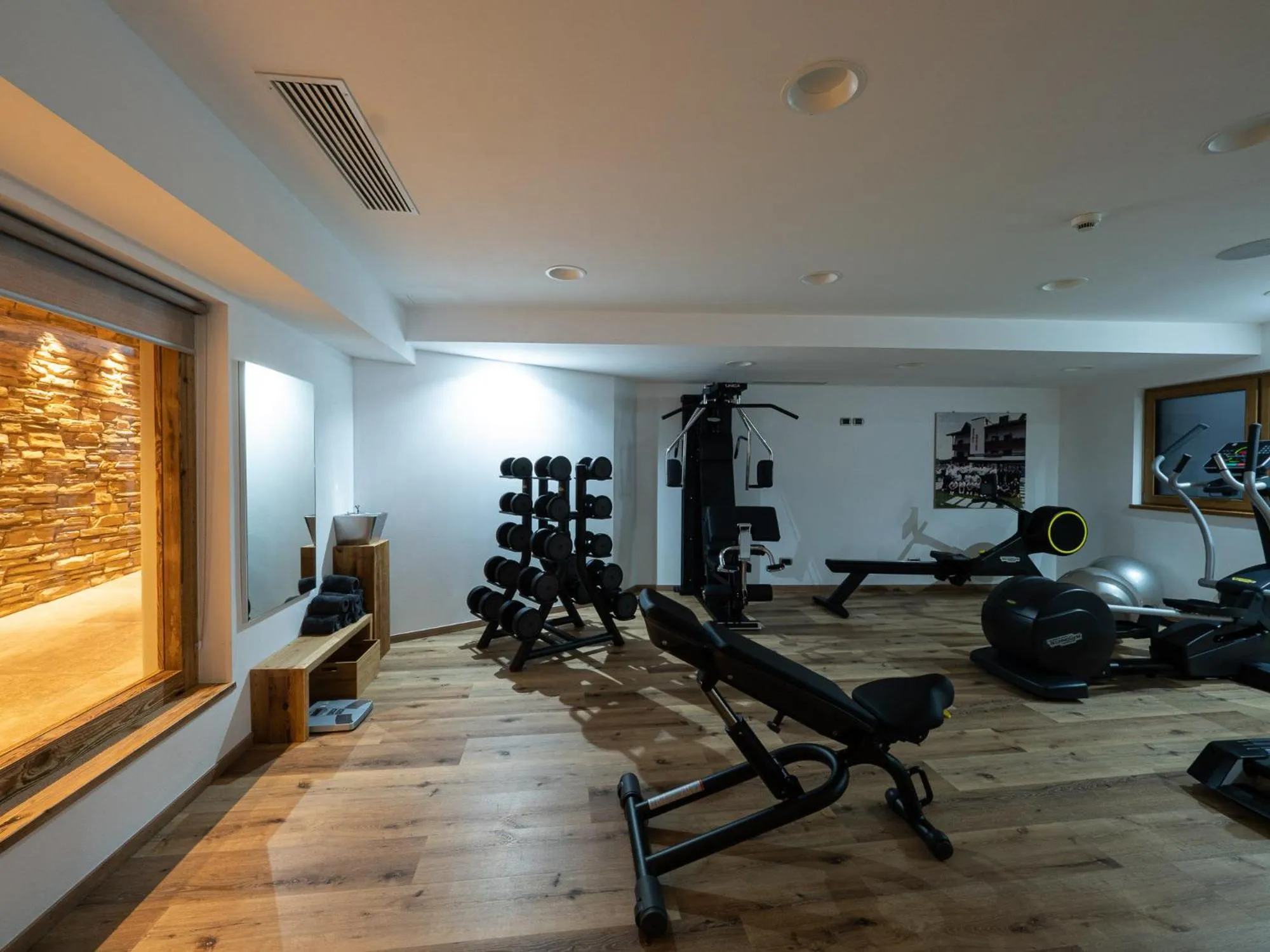 Fitness centre/facilities in Hotel Ambiez