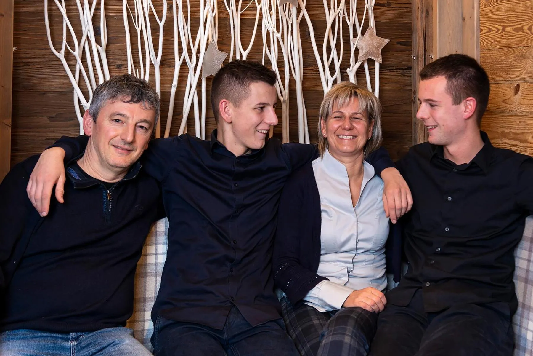 Family in Hotel Ambiez