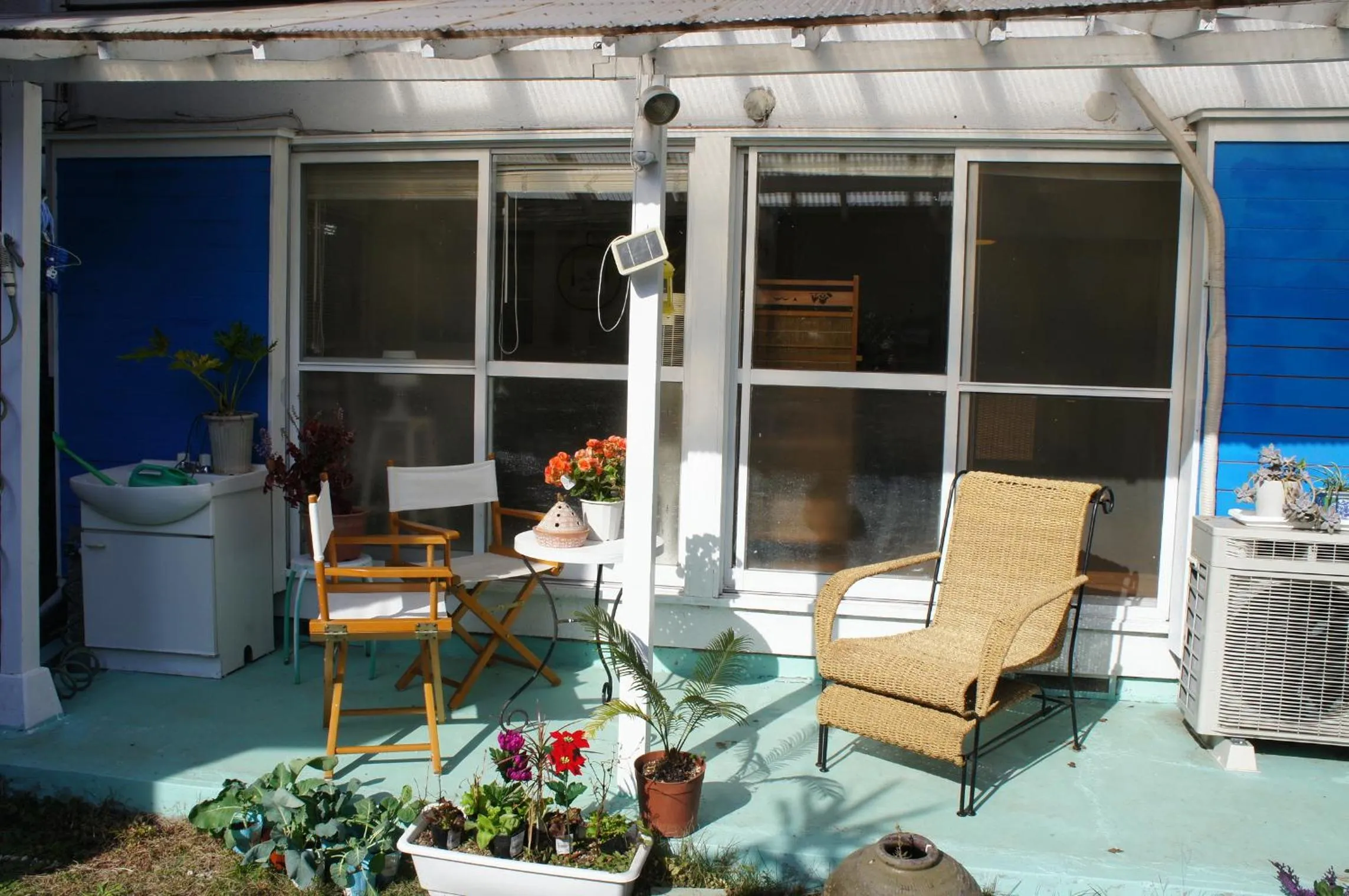 Balcony/Terrace in EMS Enoshima クラシックゲストハウス 寝室は個室 犬OK