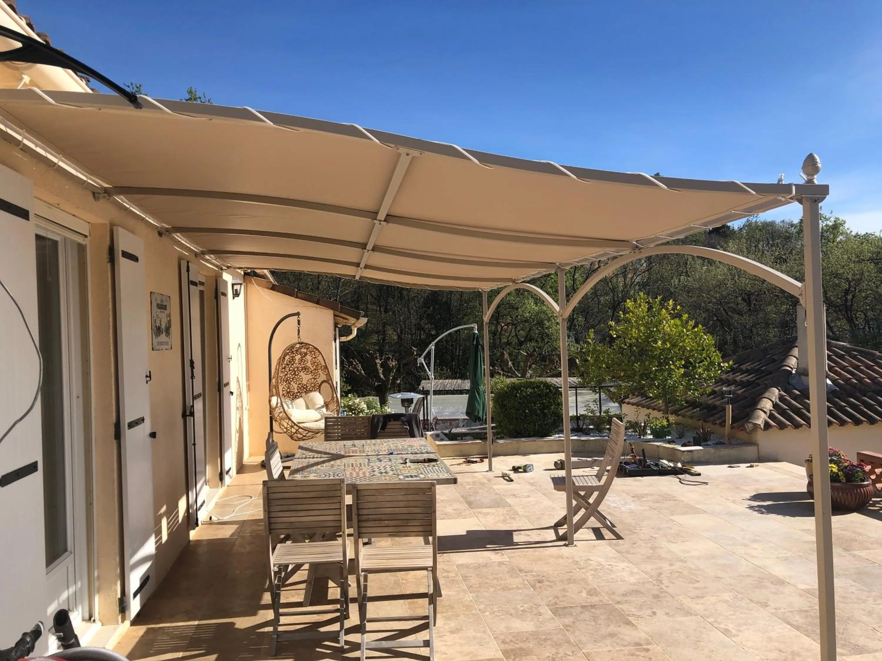 Patio in Villa QUINISSOLE