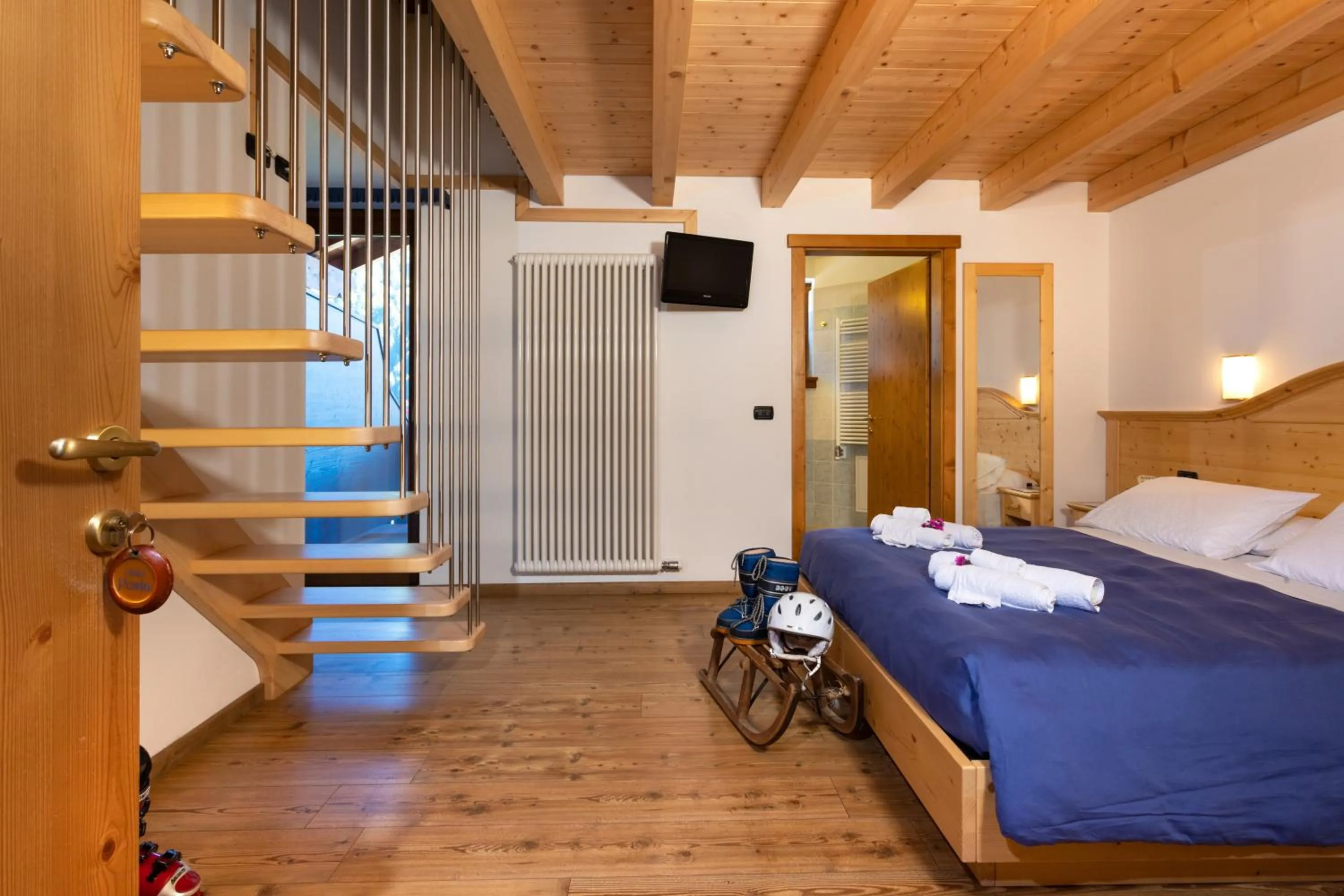 Bedroom, Bed in Albergo alla Posta