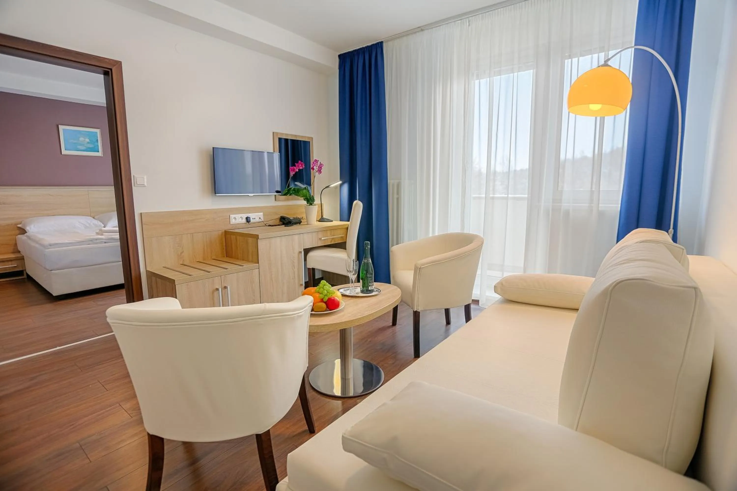 Bedroom, Bed in Ensana Spa Smrdáky