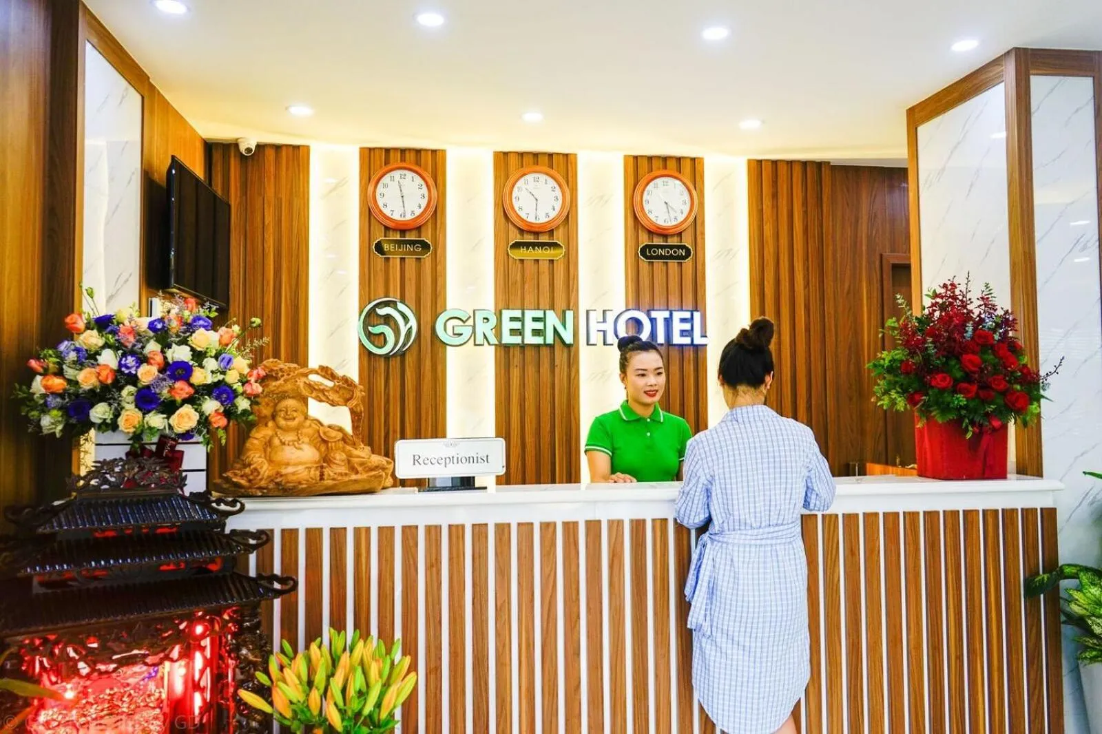 Lobby or reception in Green Hadong Hotel