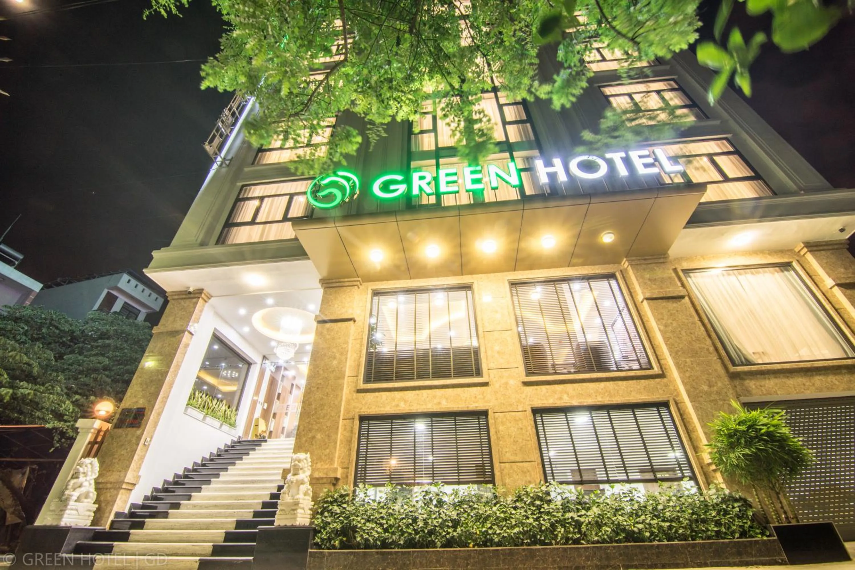 Facade/entrance in Green Hadong Hotel