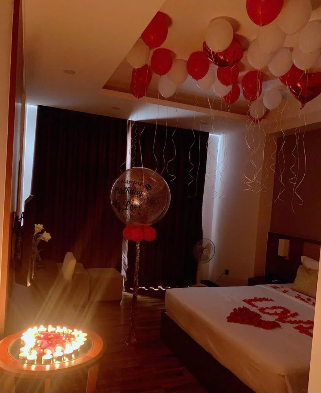 Bed in Green Hadong Hotel