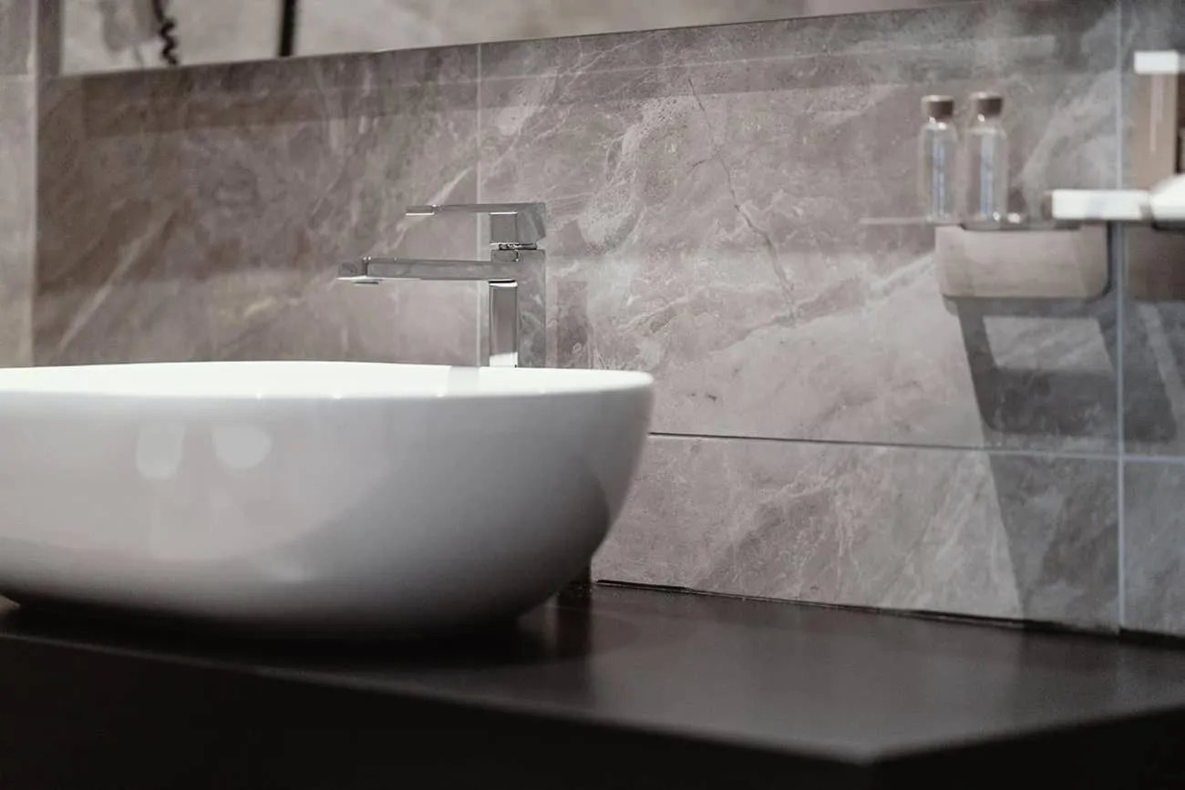 Bathroom in Hotel Rosengarten