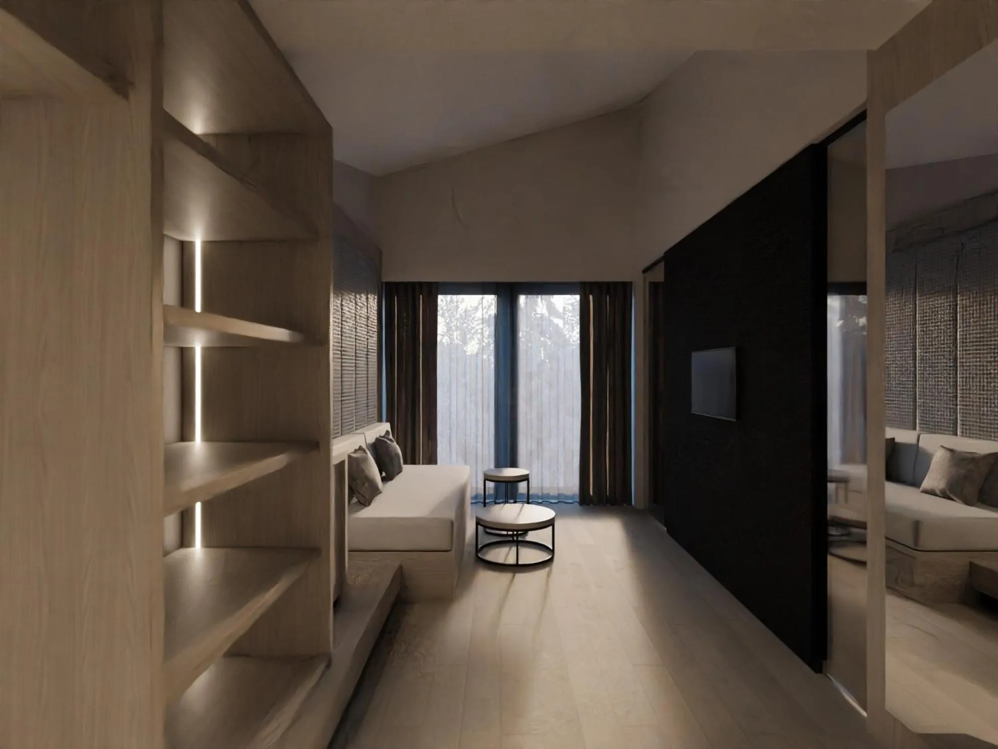 Bed in Hotel Rosengarten