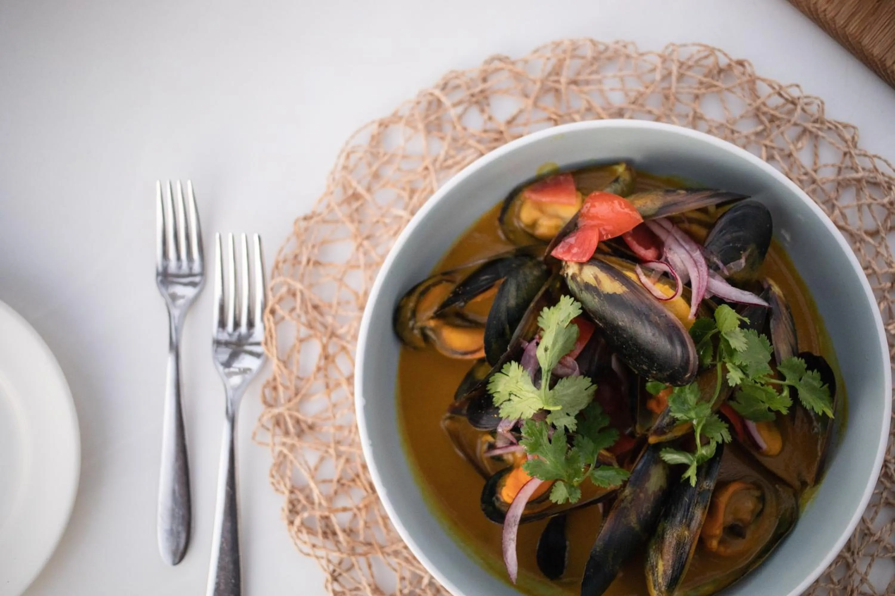 Food close-up in Strandloper Ocean Boutique Hotel