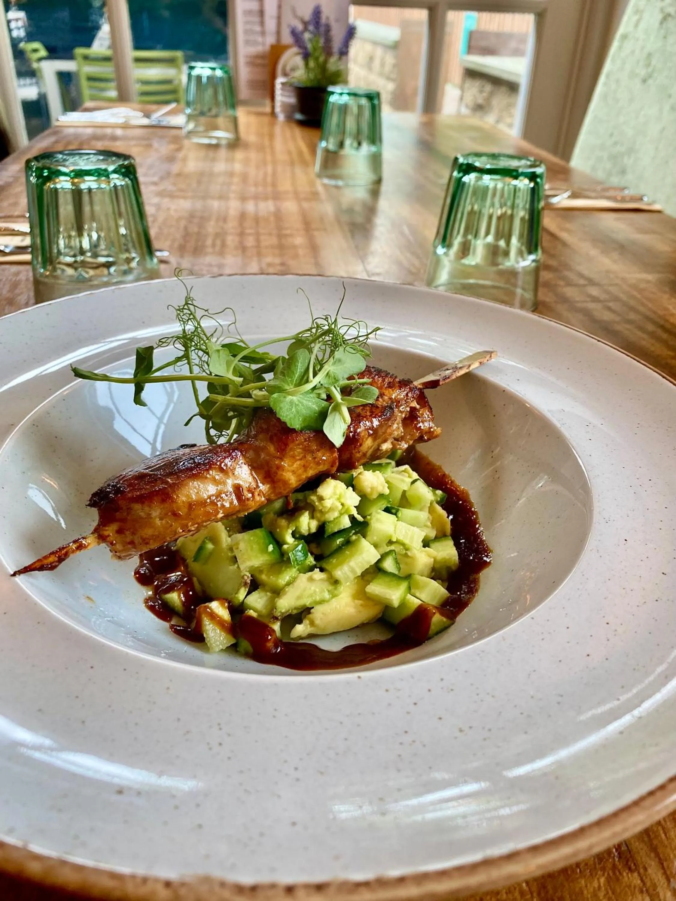 Food and drinks in The Devonshire Arms