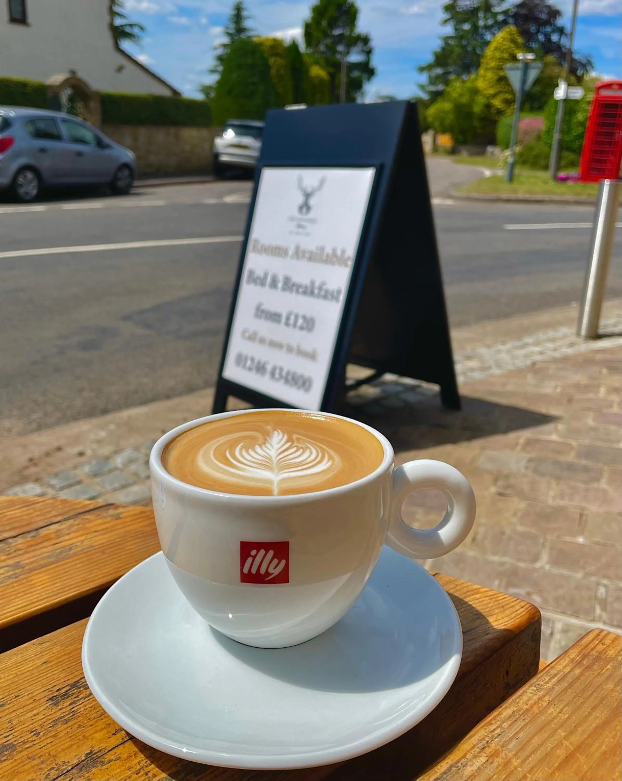 Breakfast in The Devonshire Arms