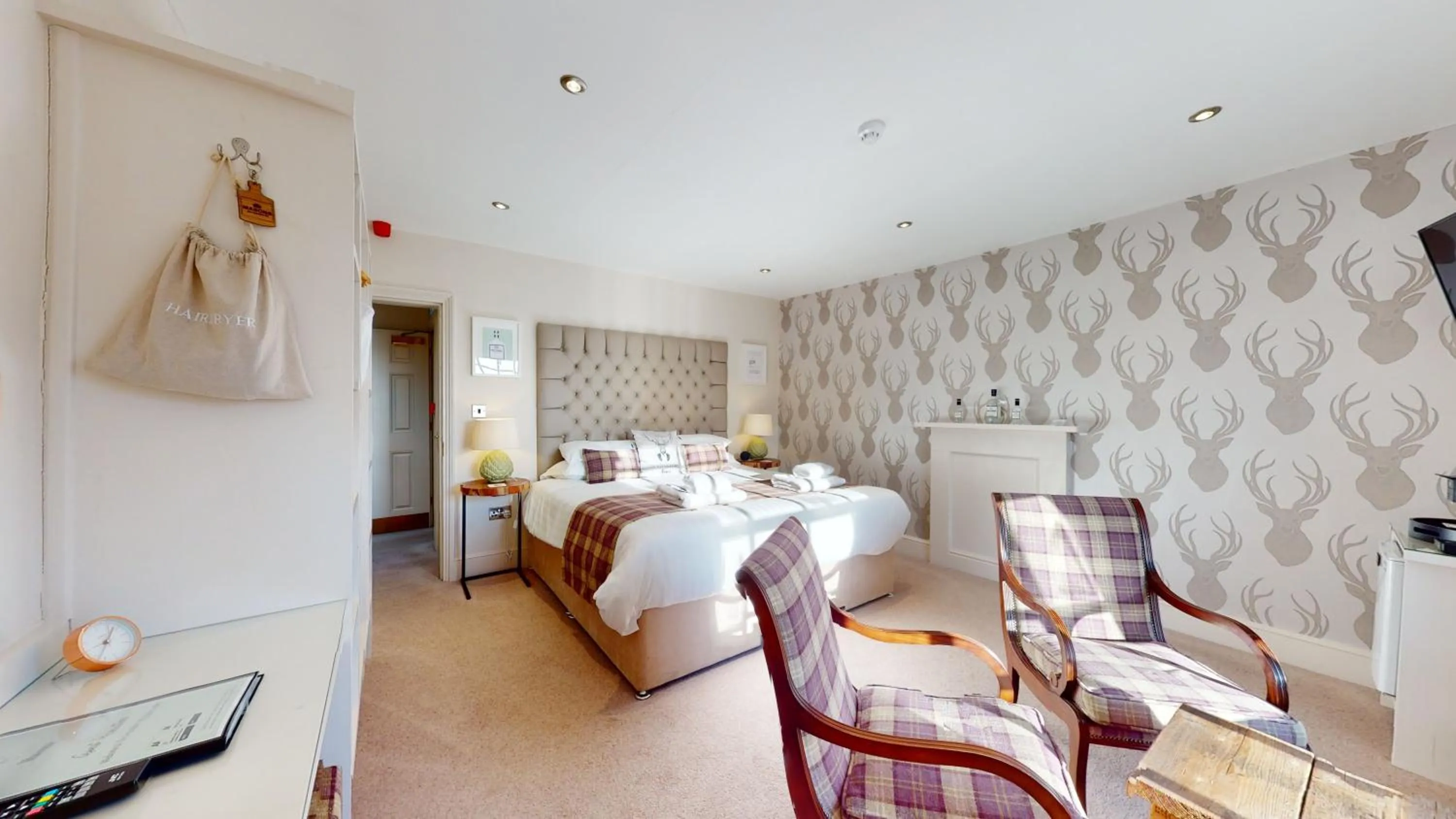 Bedroom in The Devonshire Arms