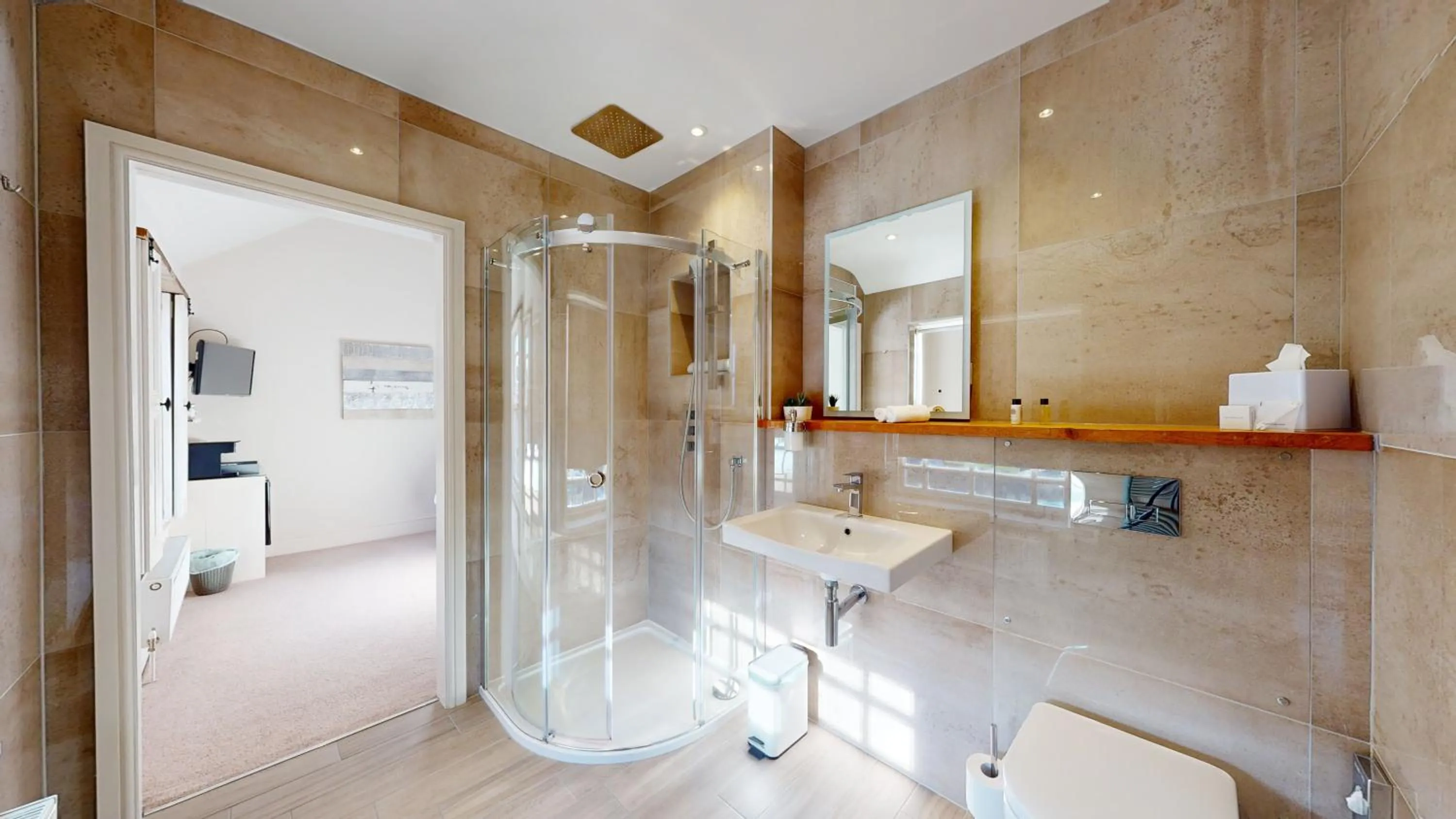 Bathroom in The Devonshire Arms