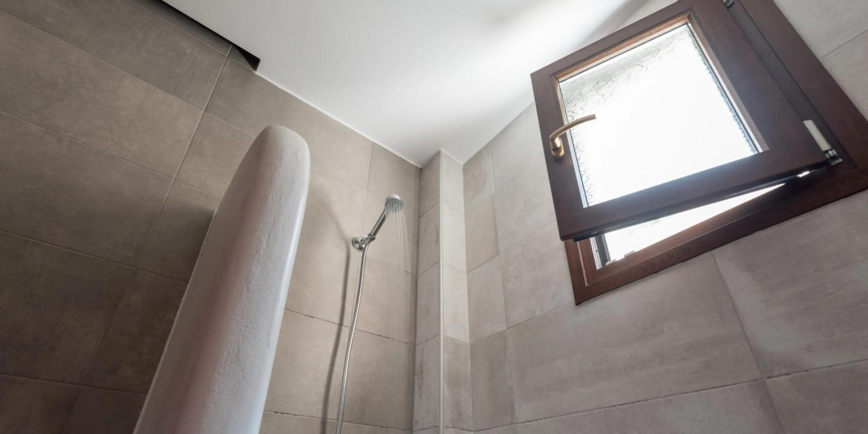 Bathroom in Elia Residences Santorini