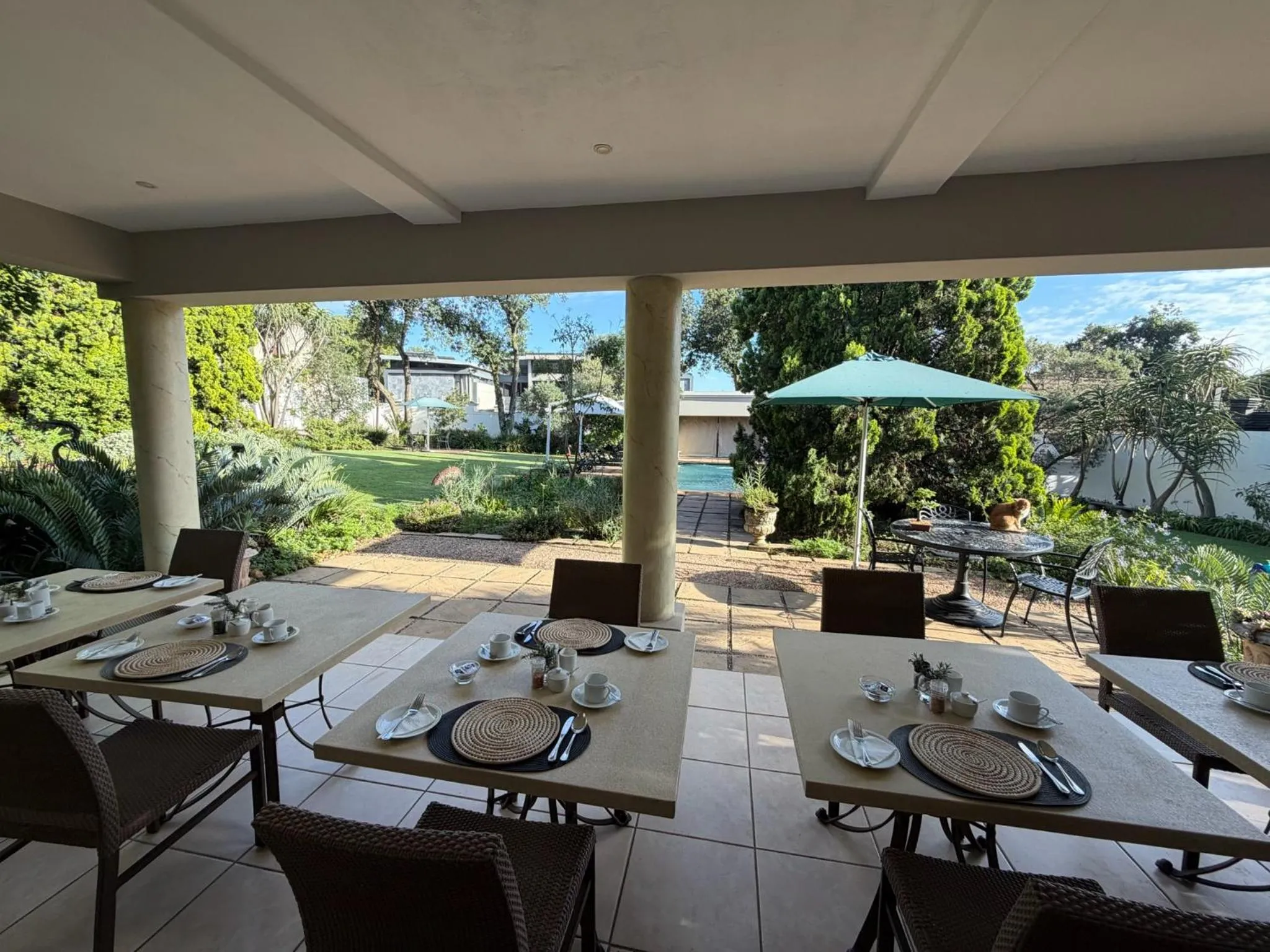 Patio in Highgrove Guesthouse Morningside Sandton