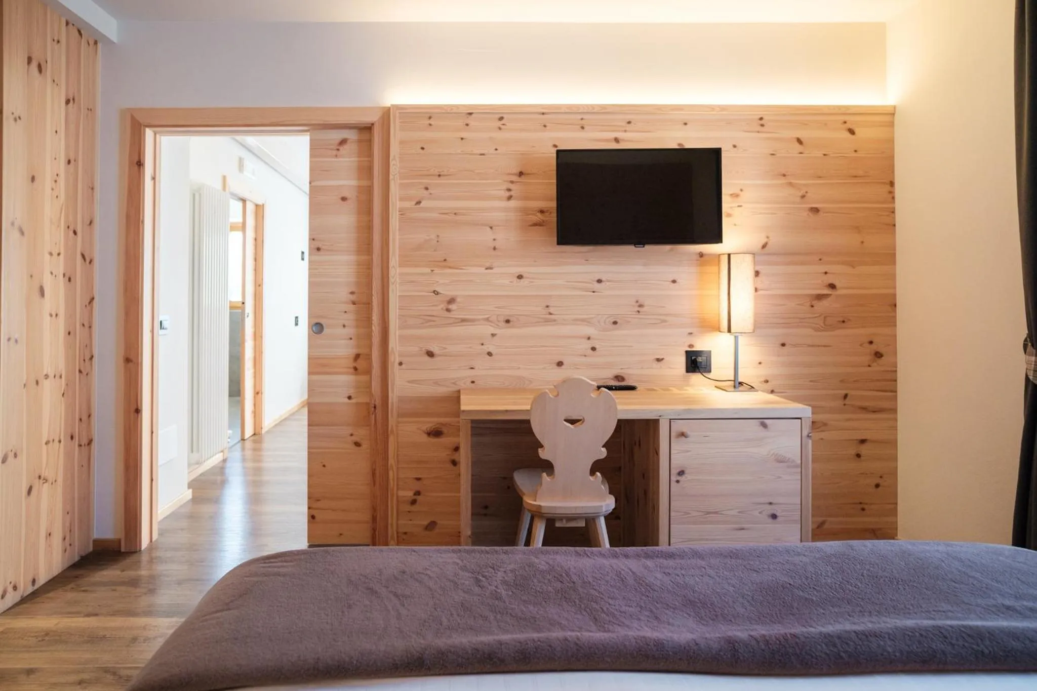 Bedroom, Bed in Hotel Piccola Baita