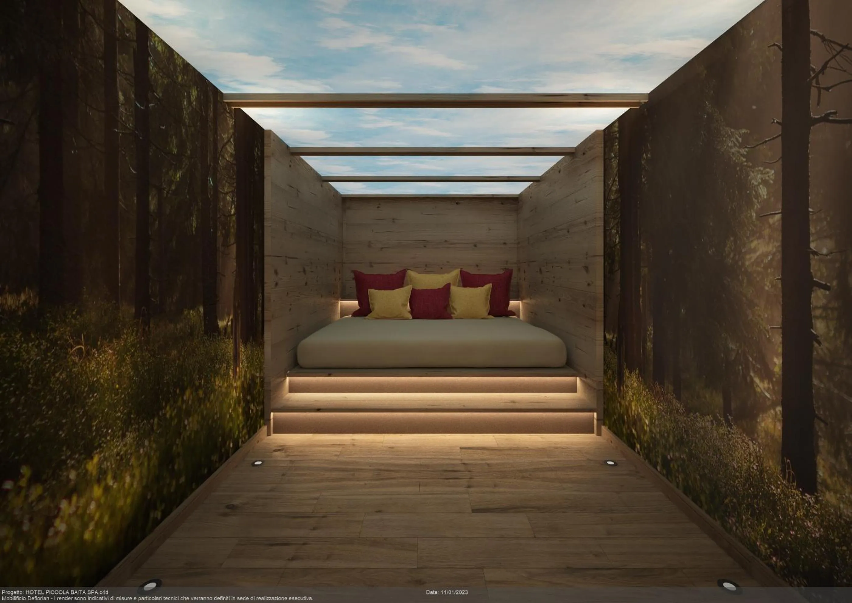 Spa and wellness centre/facilities, Bed in Hotel Piccola Baita