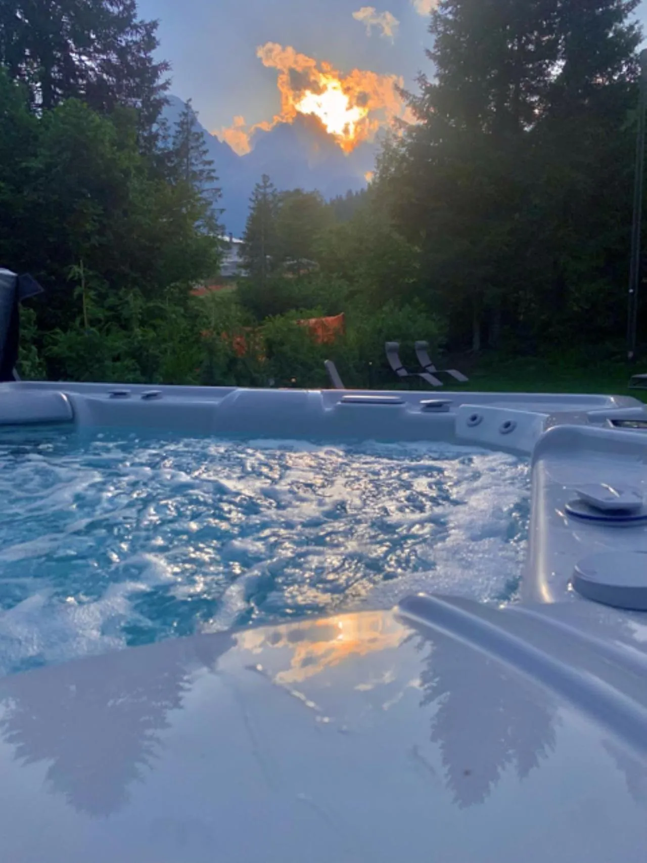 Natural landscape in Hotel Piccola Baita