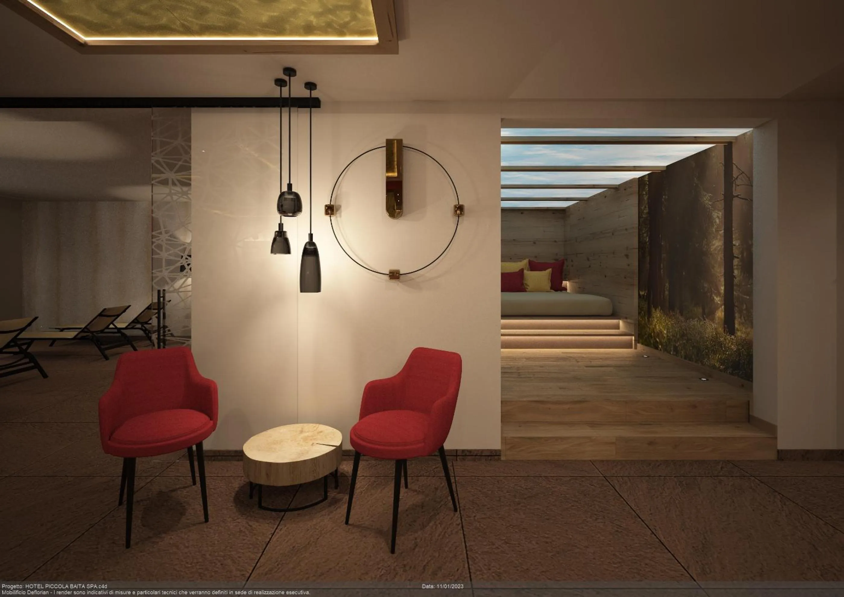 Spa and wellness centre/facilities in Hotel Piccola Baita