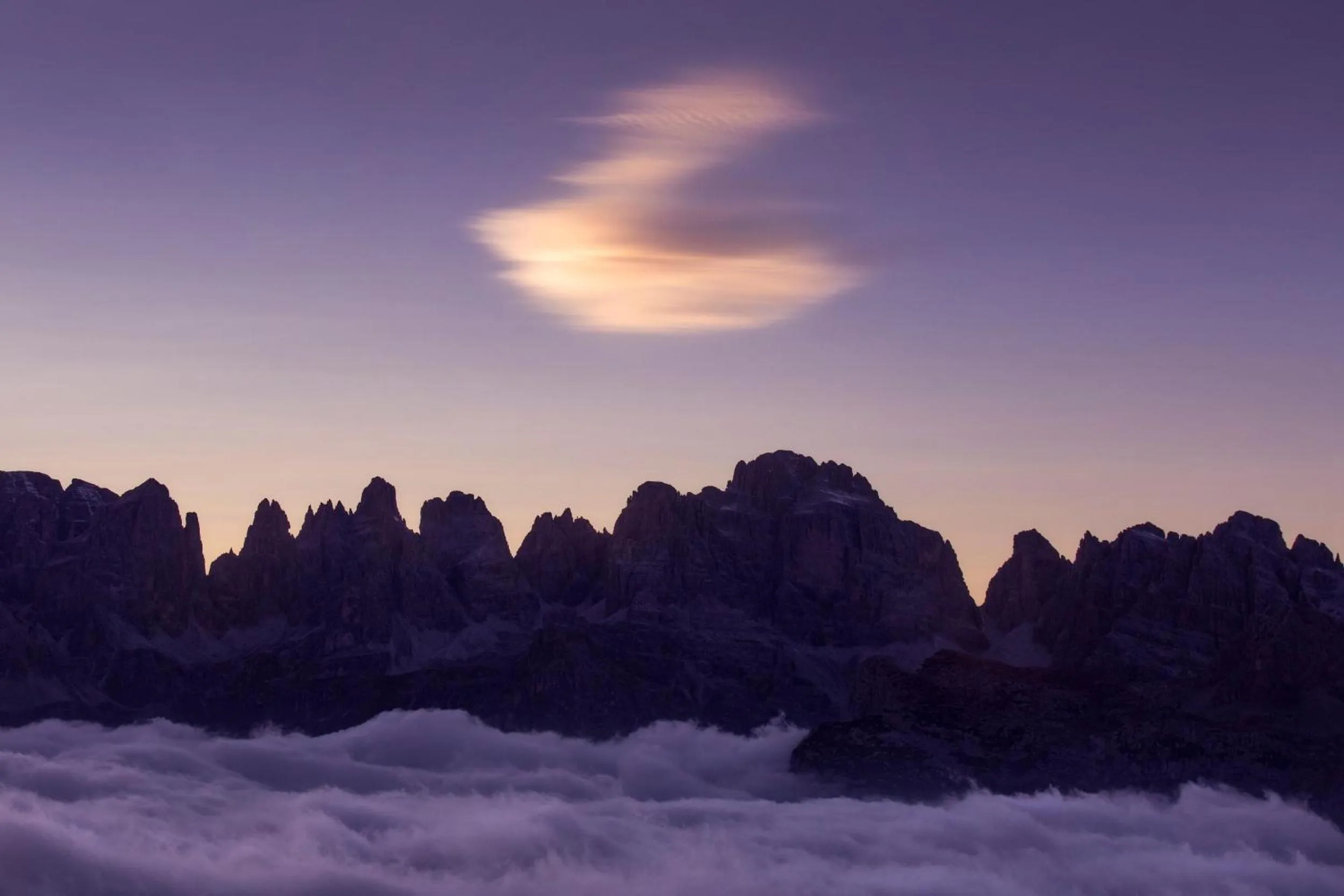 Mountain view in Hotel Piccola Baita