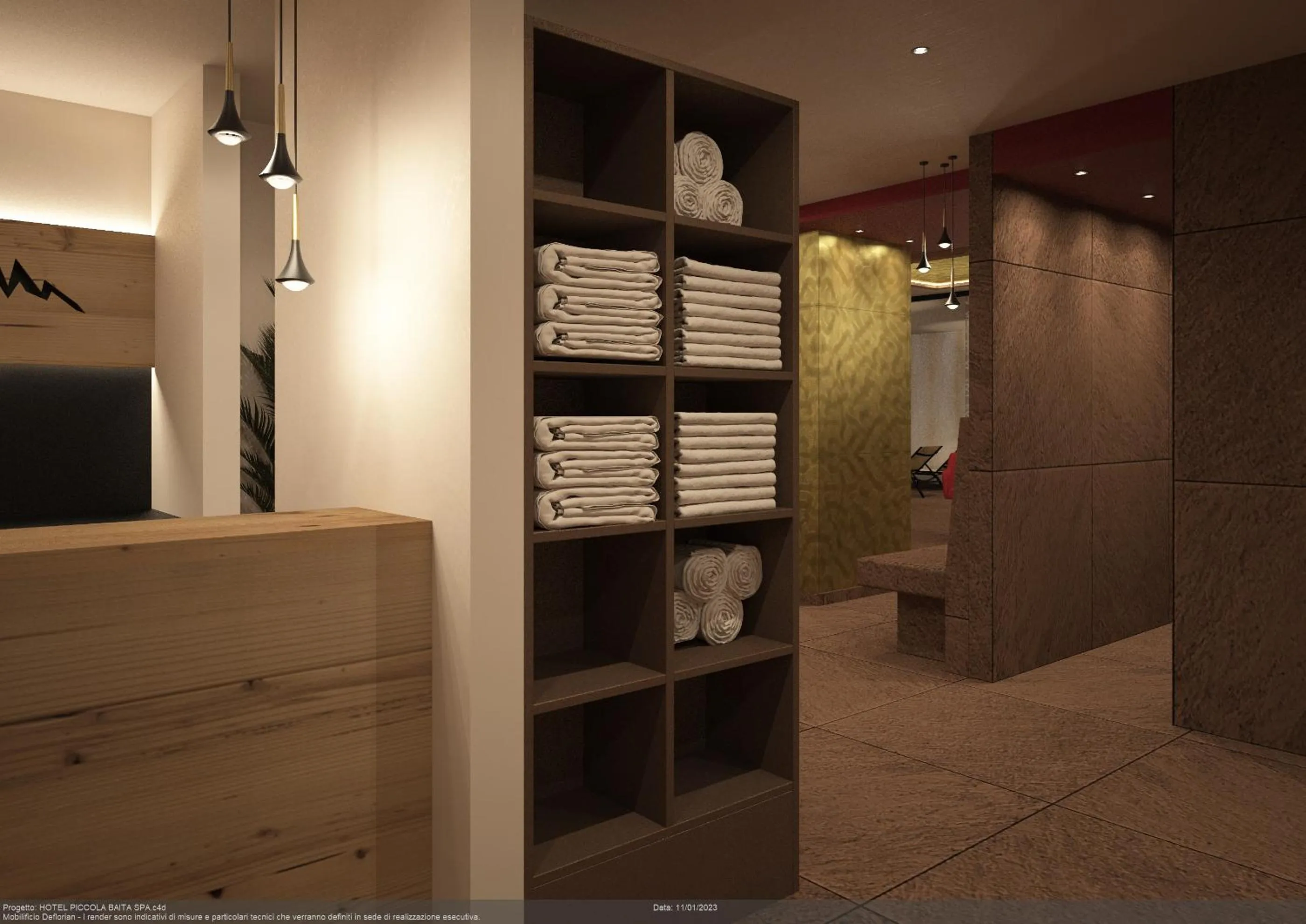 Spa and wellness centre/facilities in Hotel Piccola Baita