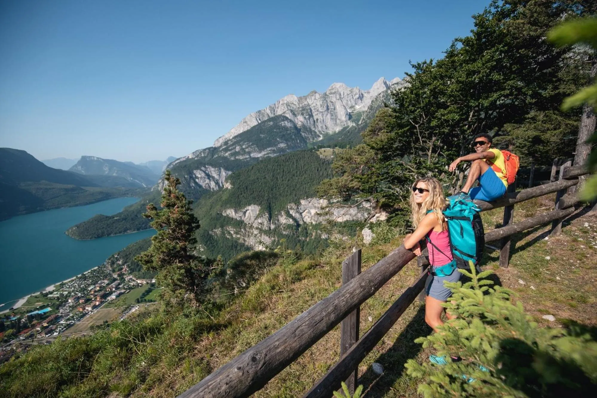 Lake view in Hotel Piccola Baita